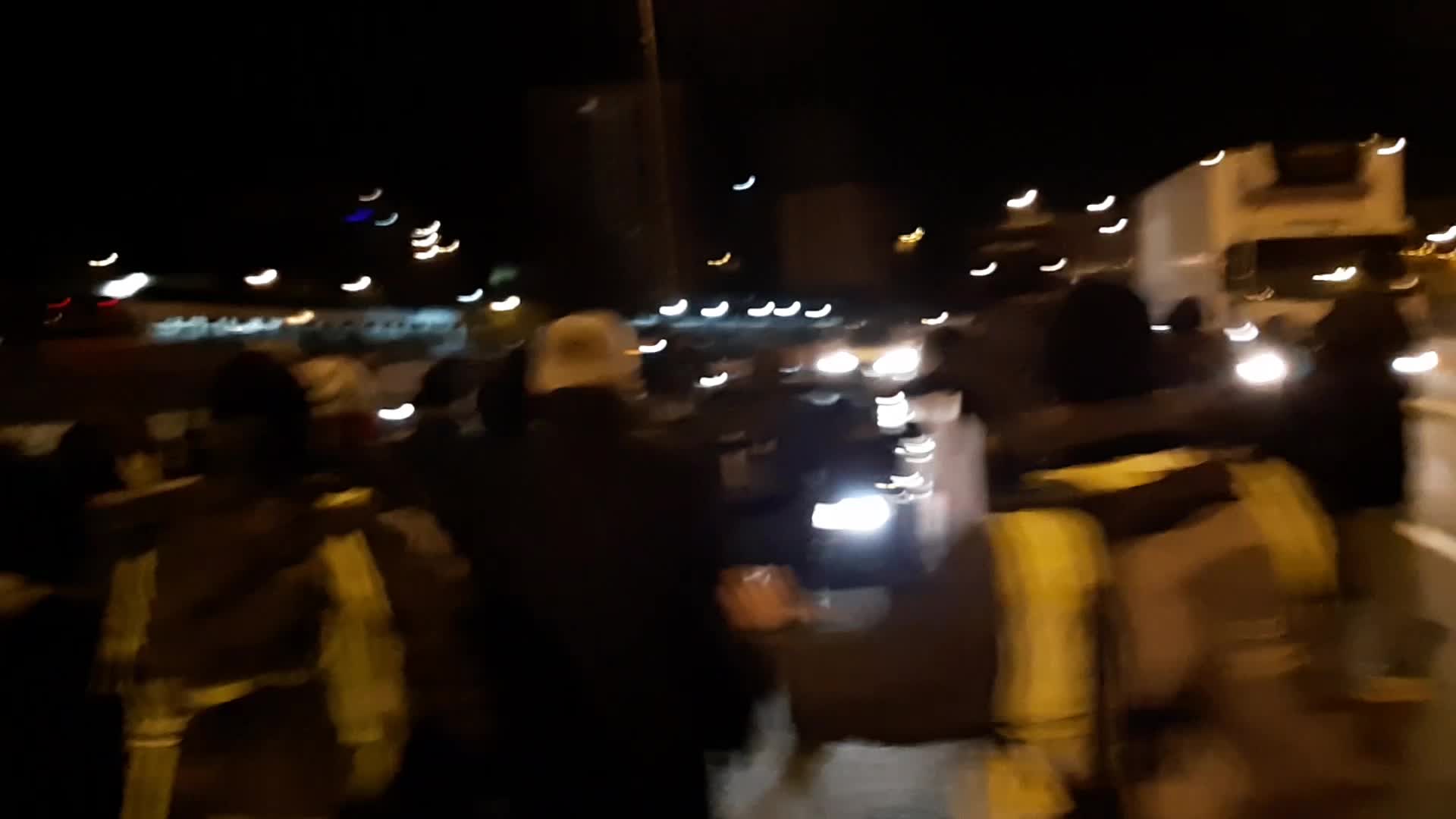 Catalonia independence activists block Barcelona's highway