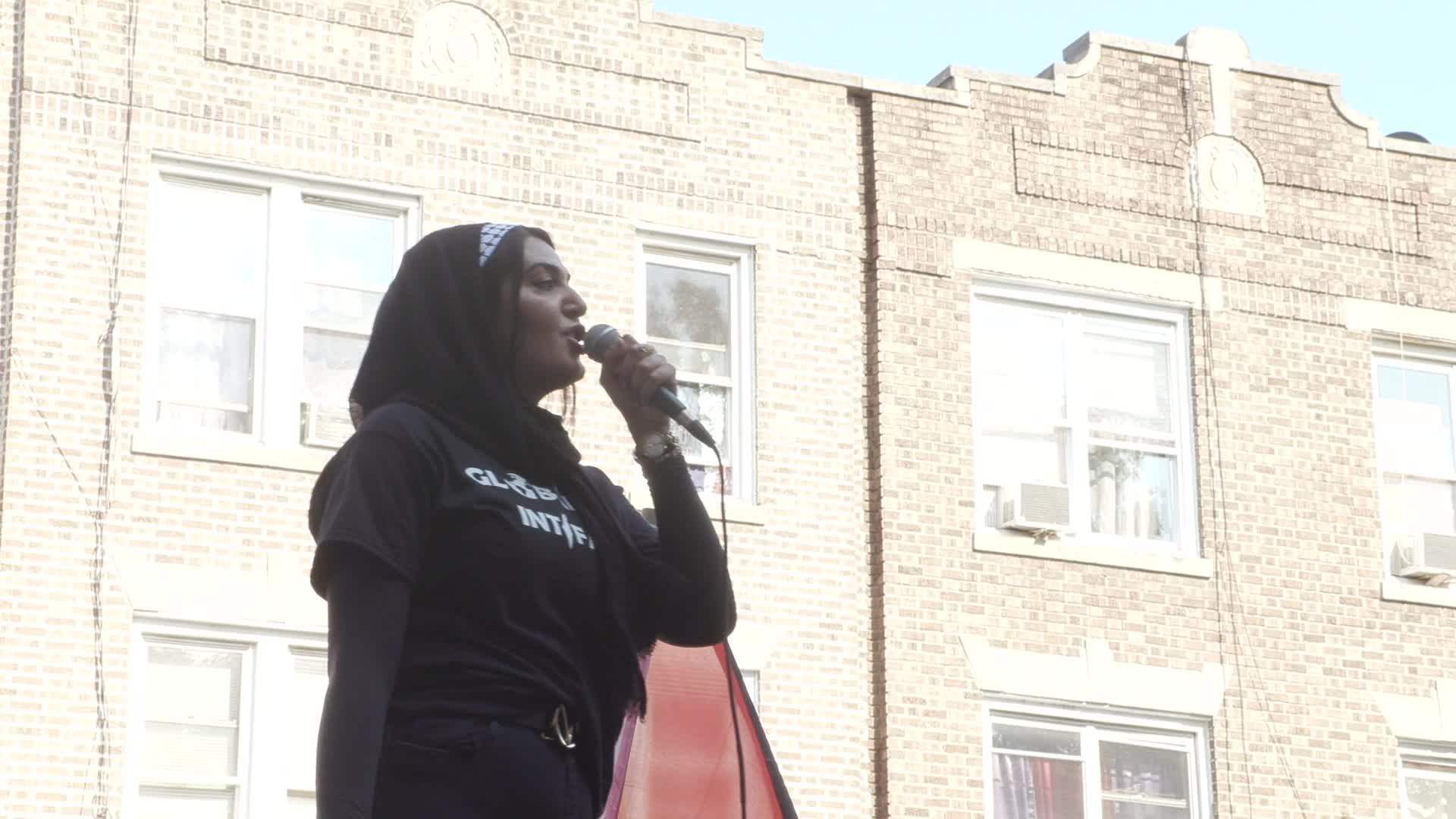 Demonstration In Support of Palestine in New York