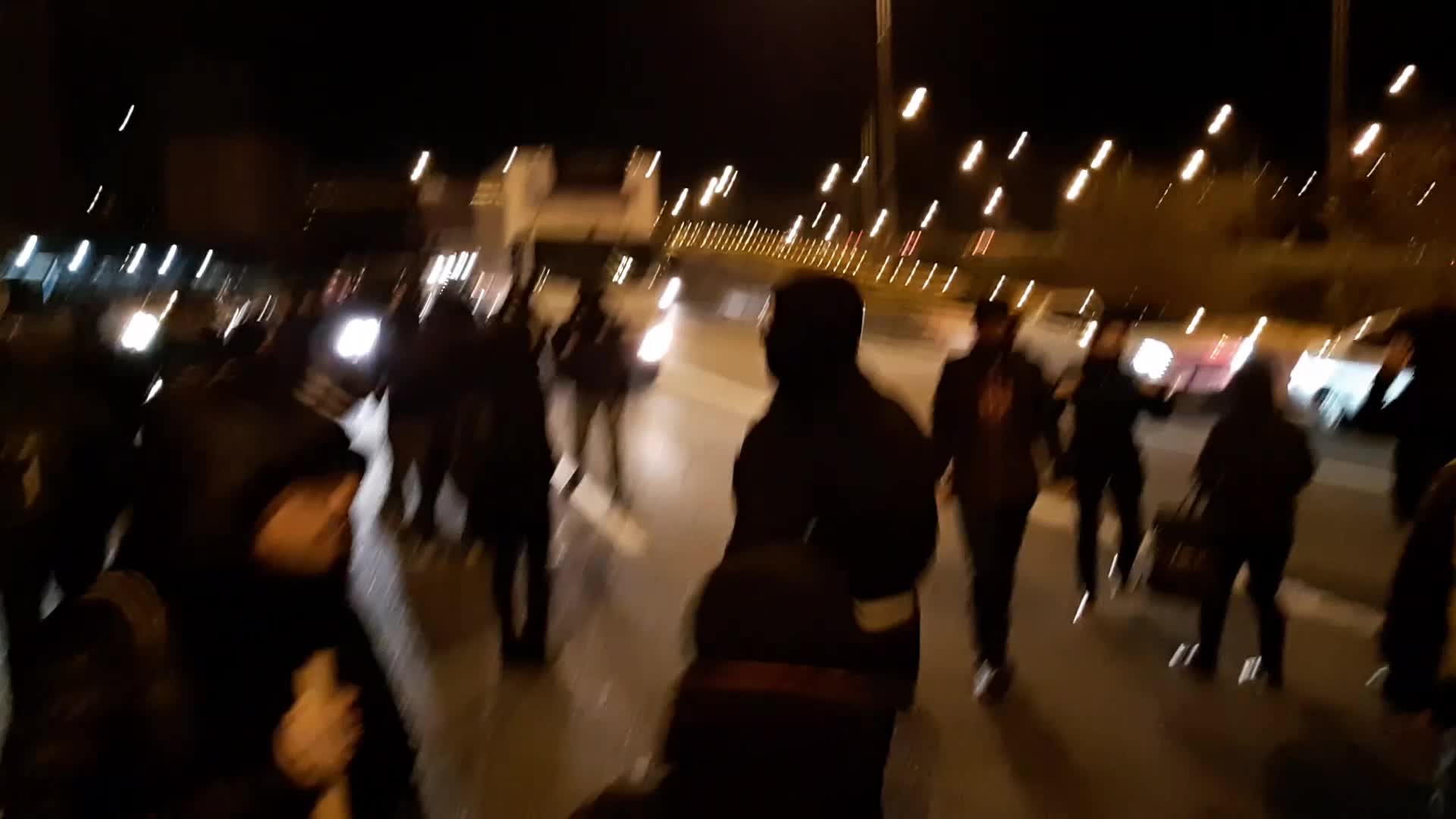 Catalonia independence activists block Barcelona's highway