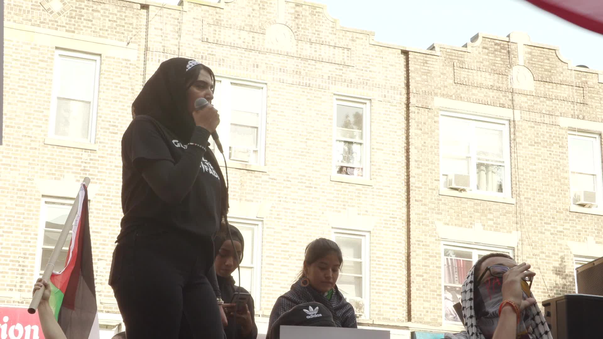 Demonstration In Support of Palestine in New York