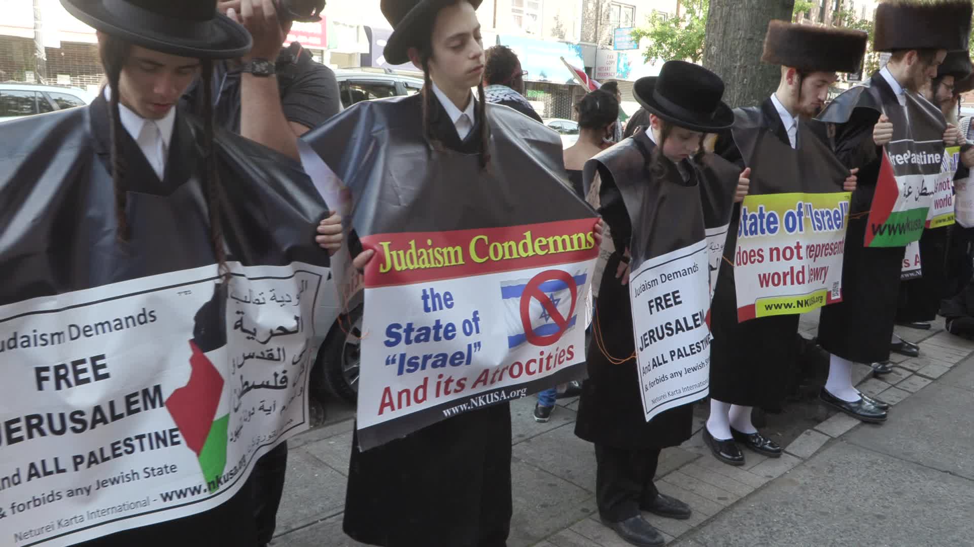 Demonstration In Support of Palestine in New York