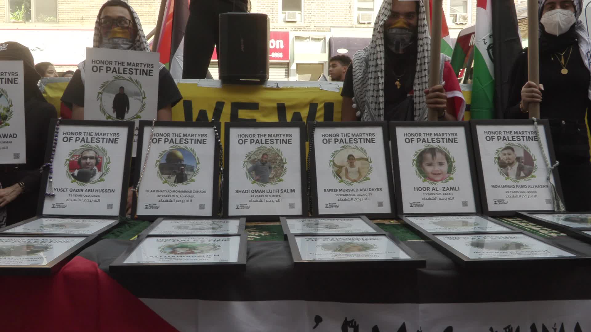 Demonstration In Support of Palestine in New York