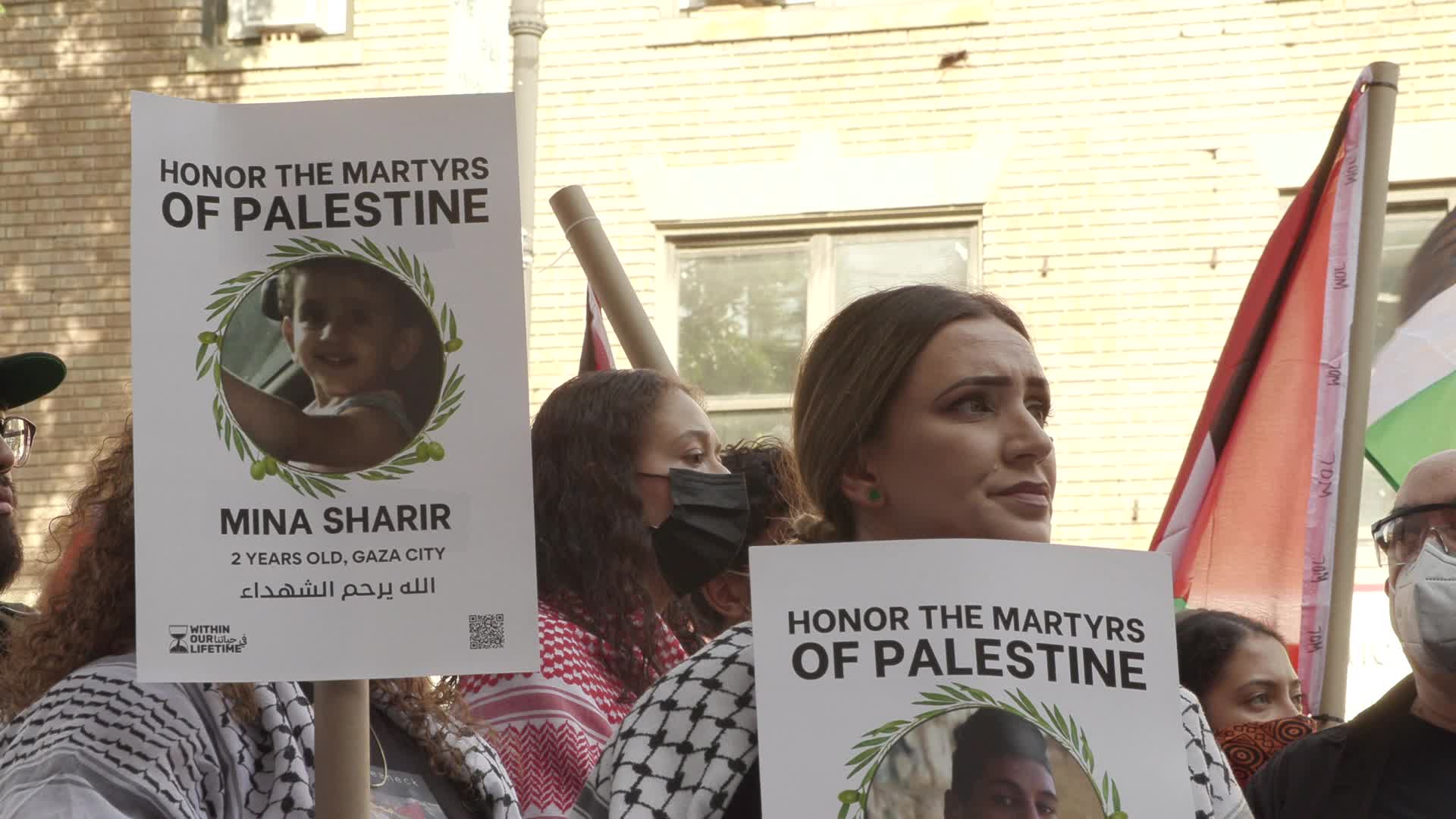 Demonstration In Support of Palestine in New York