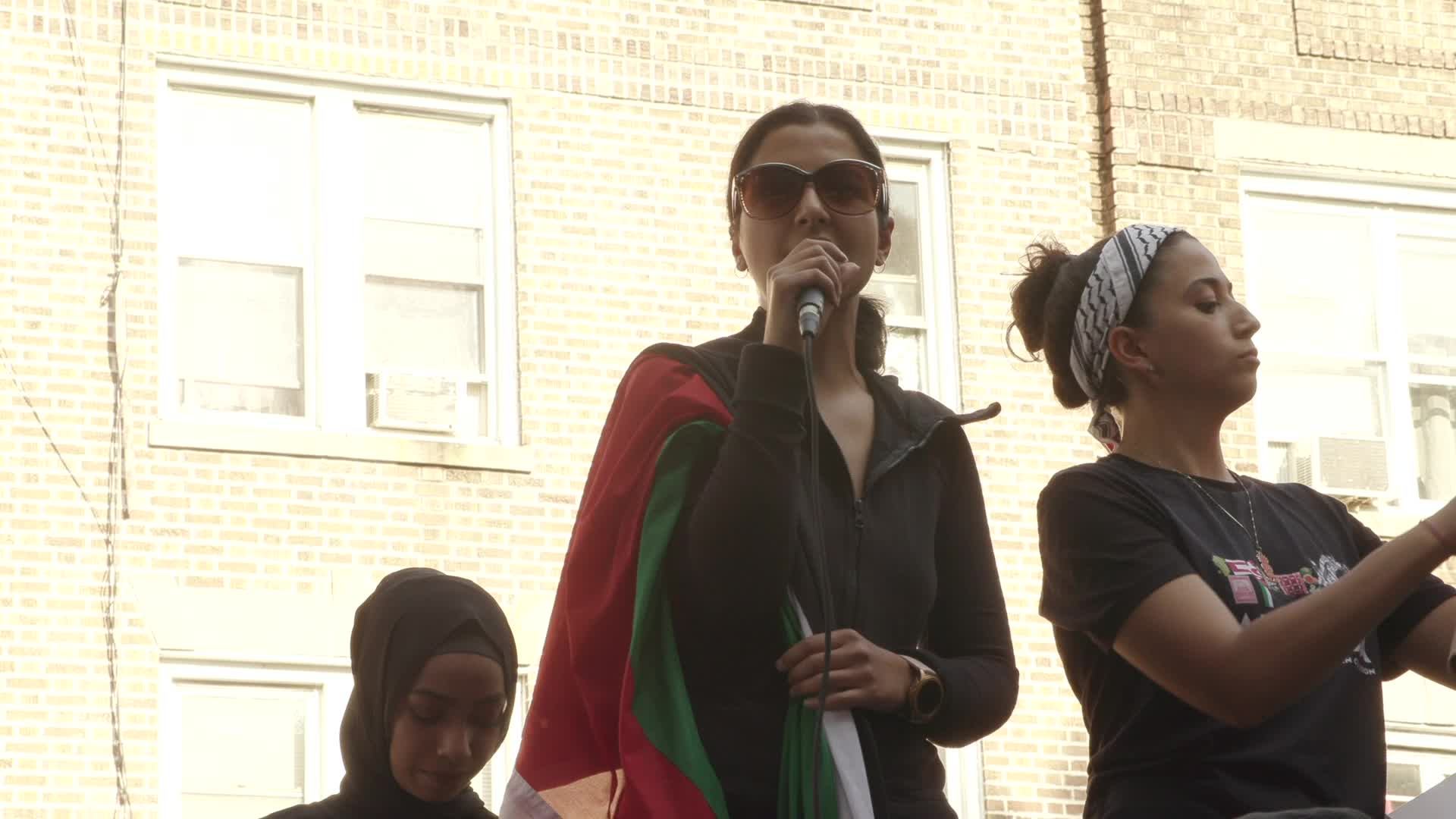 Demonstration In Support of Palestine in New York
