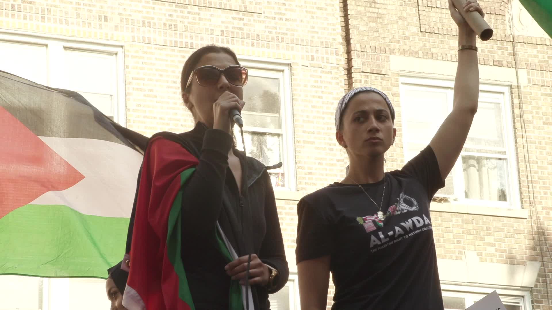 Demonstration In Support of Palestine in New York