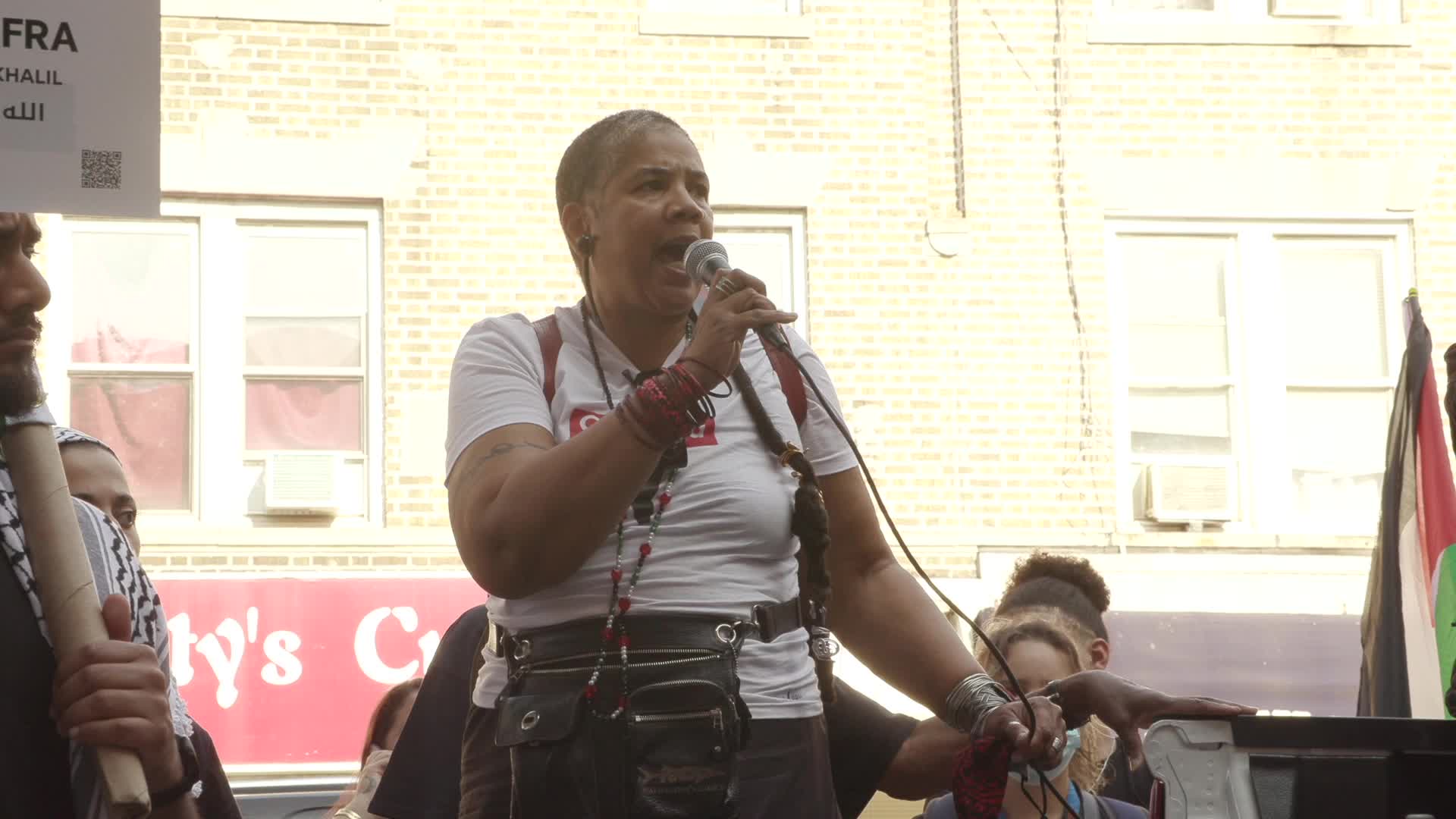 Demonstration In Support of Palestine in New York