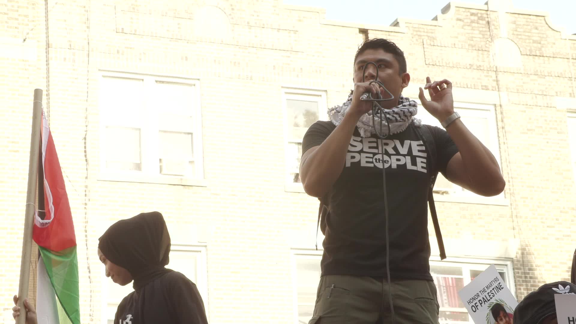 Demonstration In Support of Palestine in New York