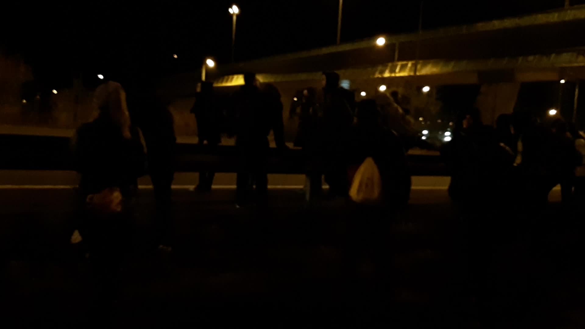 Catalonia independence activists block Barcelona's highway