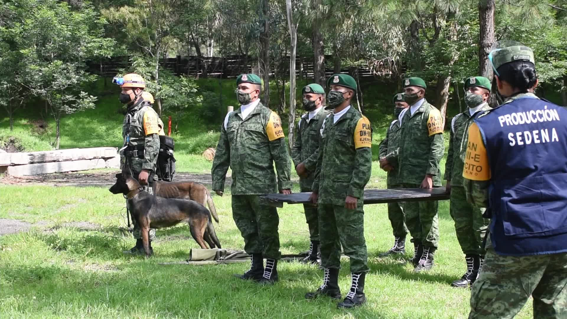 Canine Training For Search And Rescue Of The Mexican Army