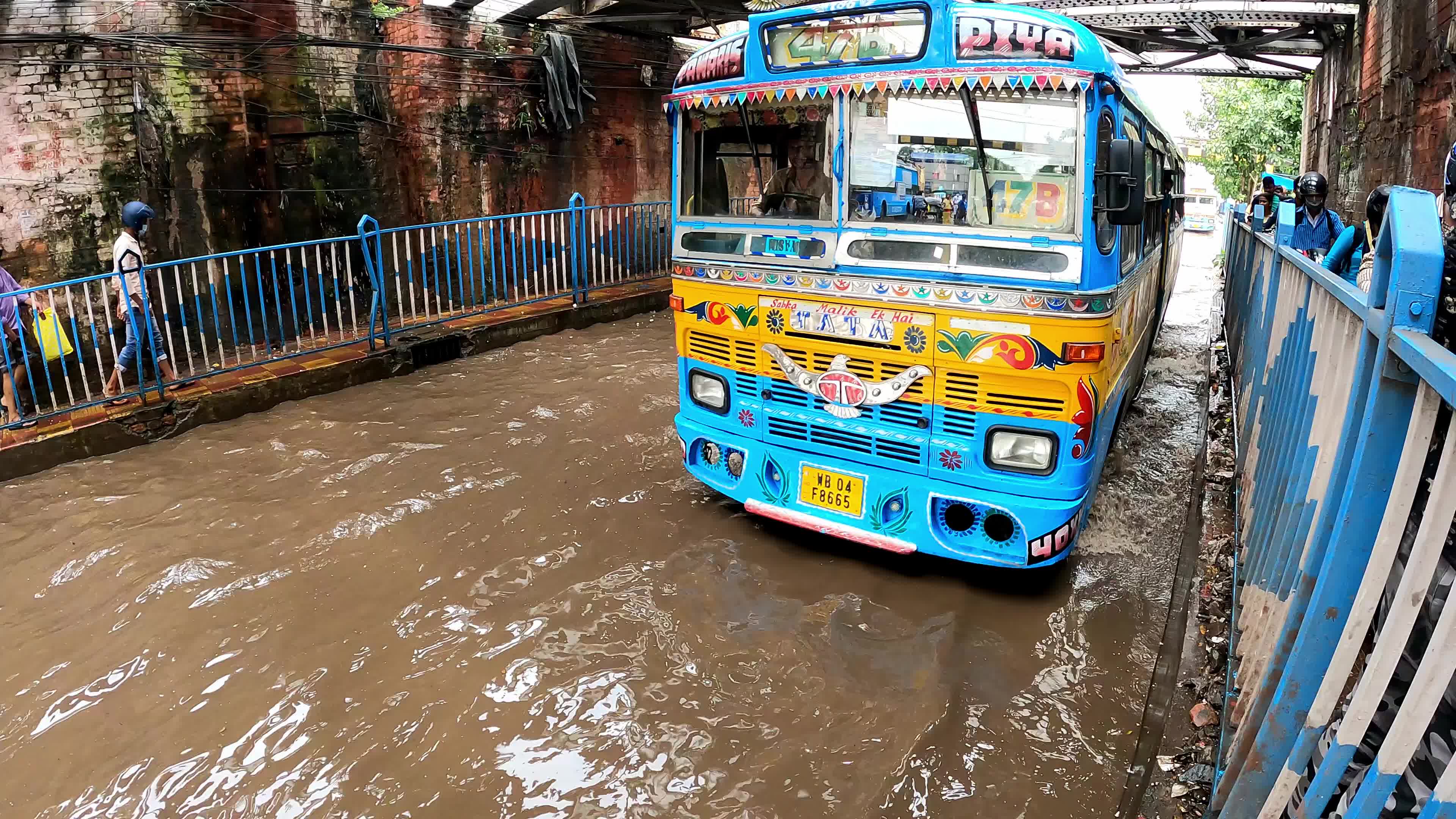 Monsoon rains in India