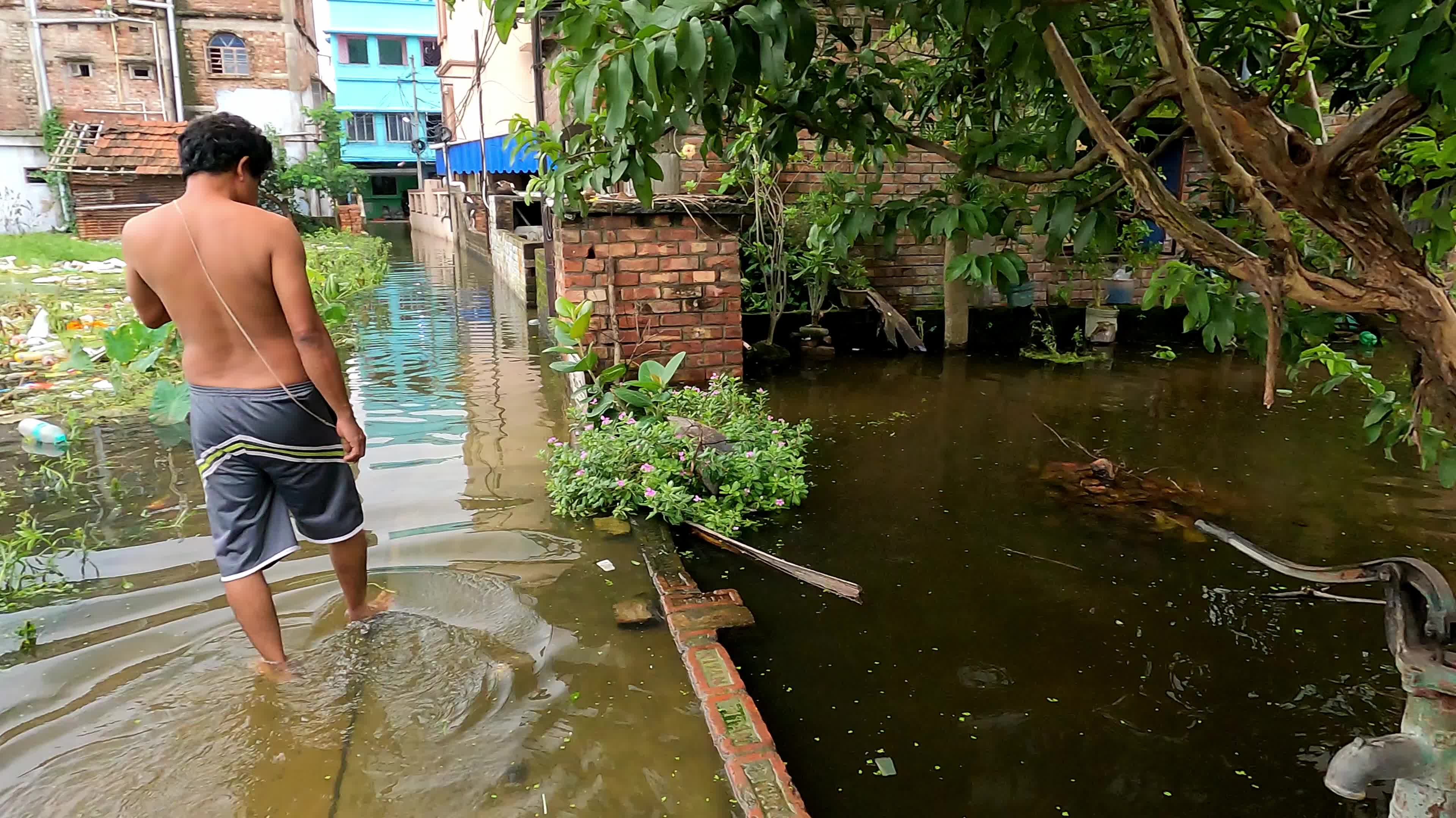 Monsoon rains in India