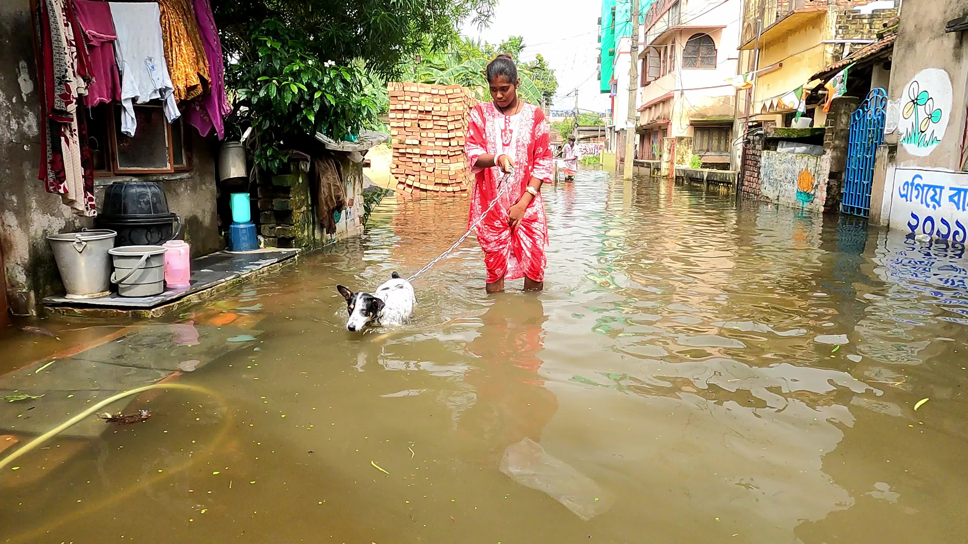 Monsoon rains in India