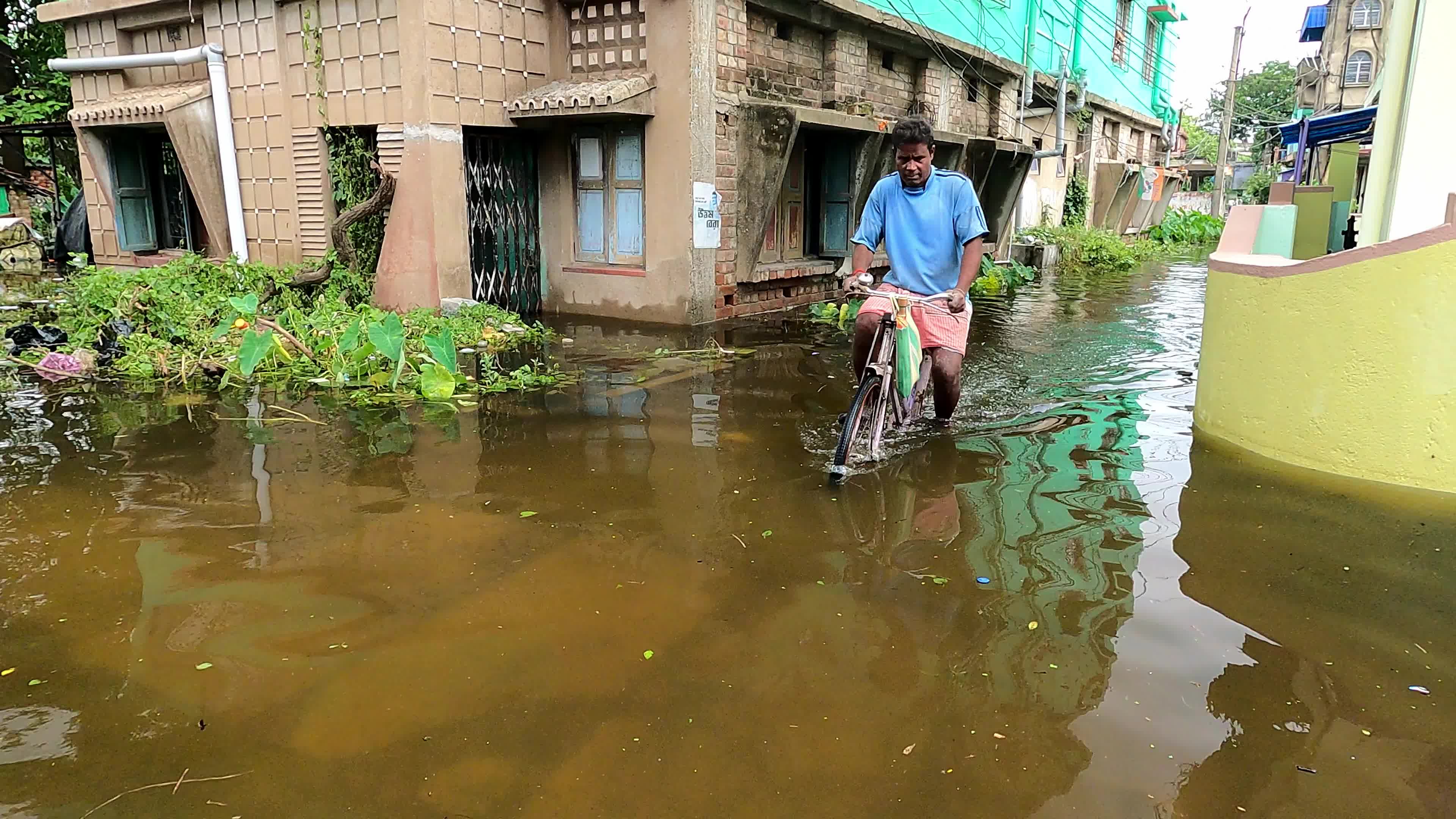 Monsoon rains in India