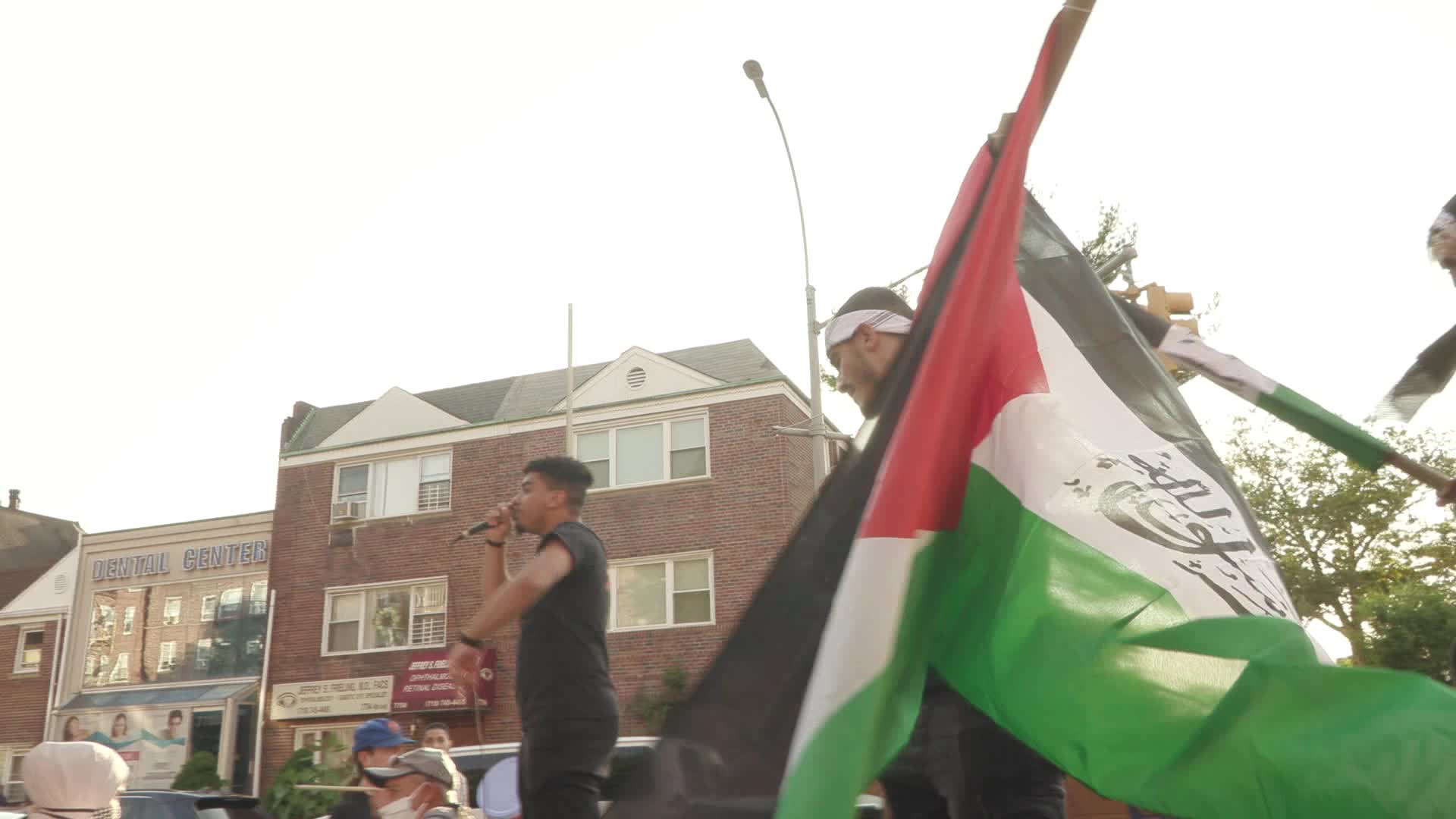 Demonstration In Support of Palestine in New York