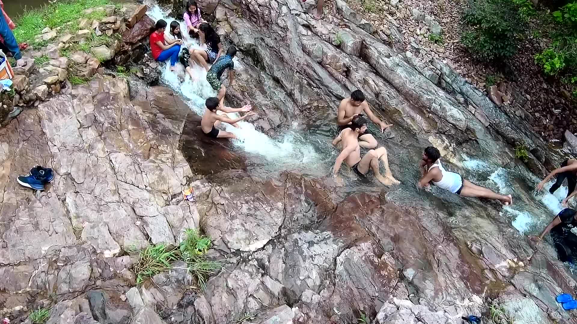 Prabhatpuri Ka Khola Waterfall In Jaipur