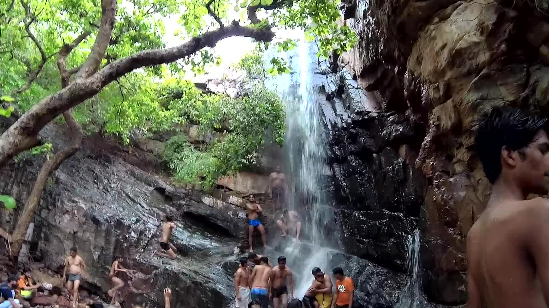 Prabhatpuri Ka Khola Waterfall In Jaipur