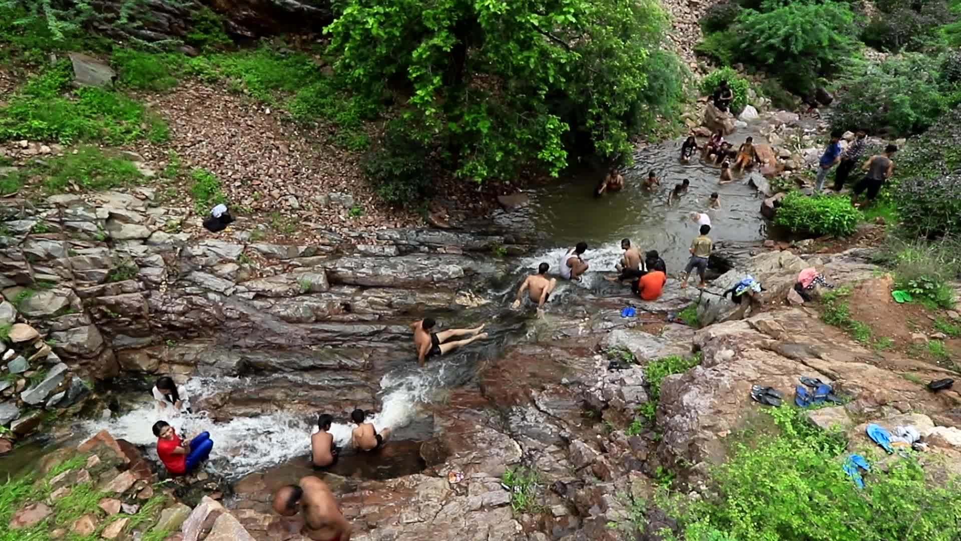 Prabhatpuri Ka Khola Waterfall In Jaipur
