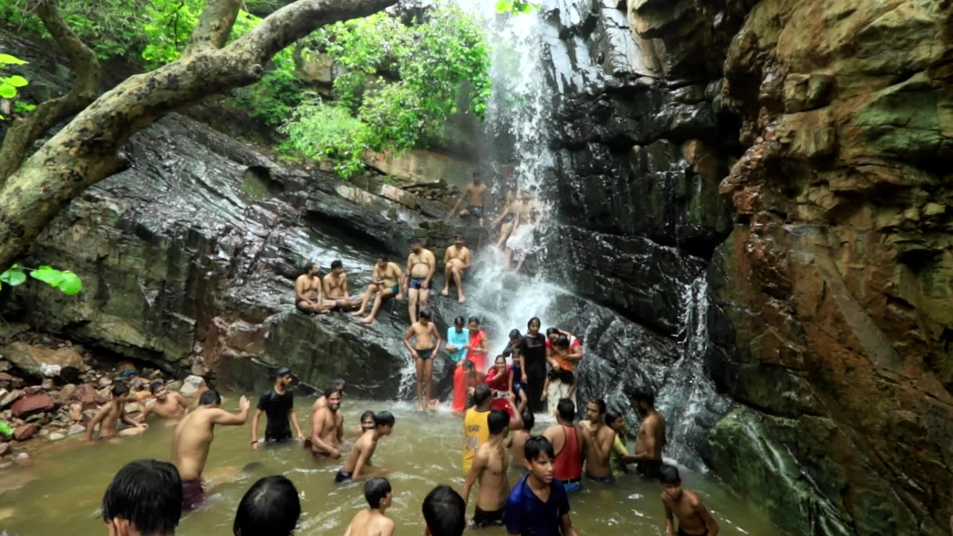 Prabhatpuri Ka Khola Waterfall In Jaipur