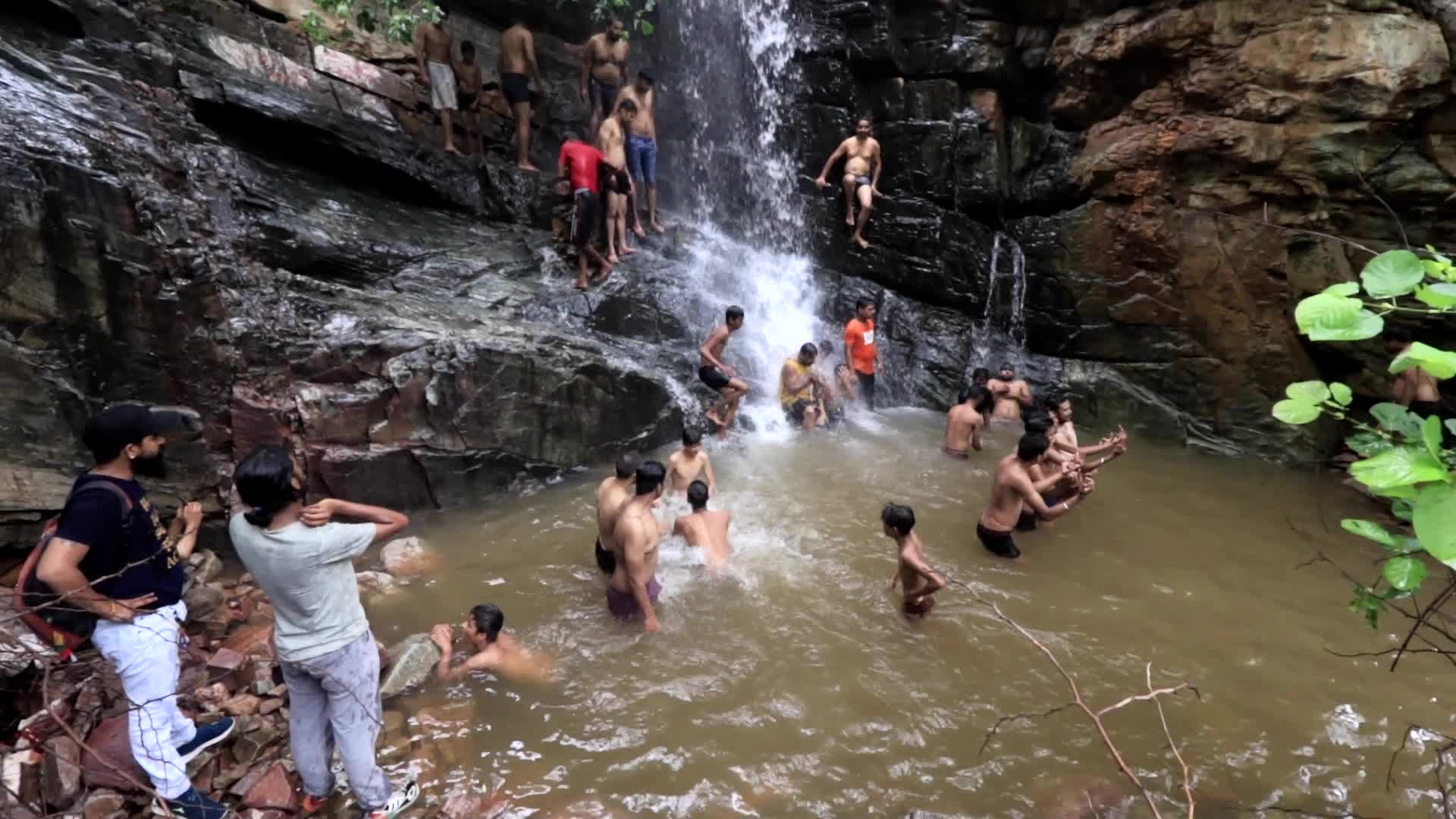 Prabhatpuri Ka Khola Waterfall In Jaipur