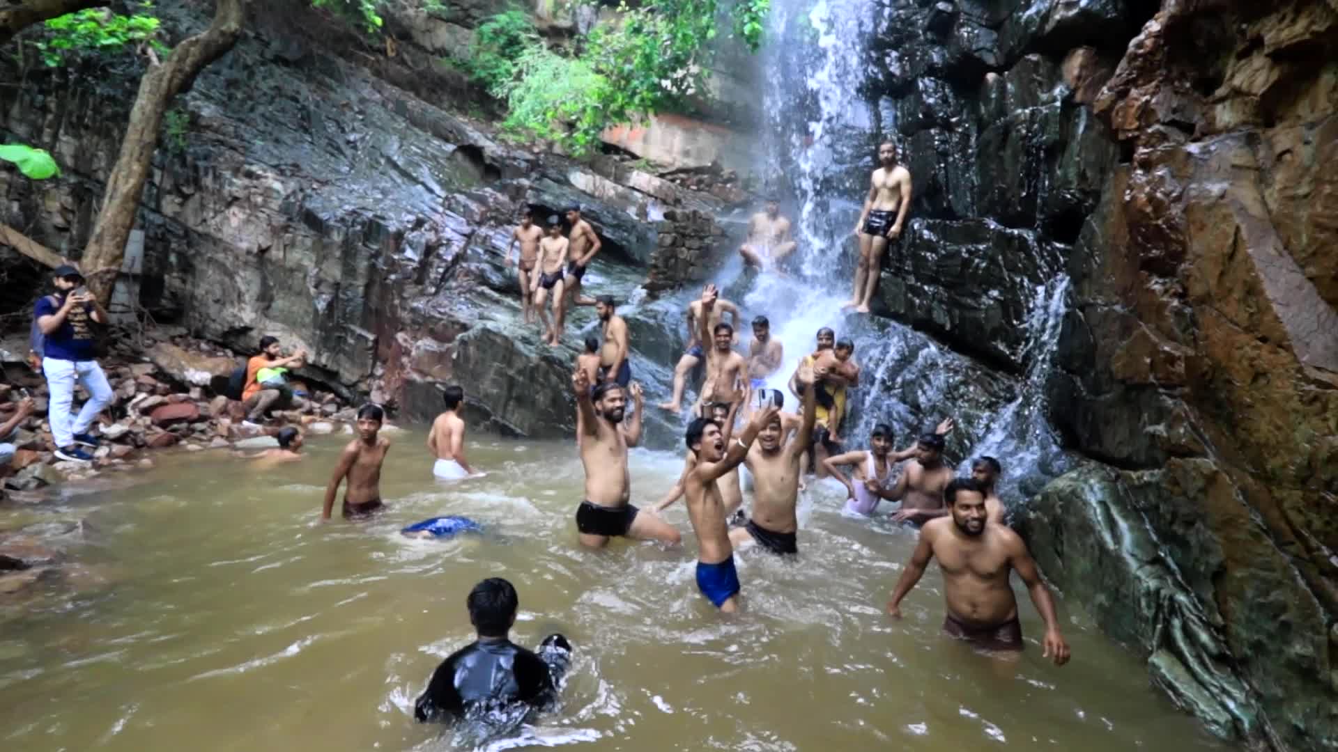 Prabhatpuri Ka Khola Waterfall In Jaipur
