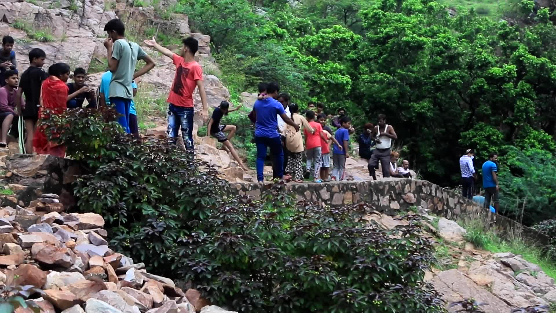 Prabhatpuri Ka Khola Waterfall In Jaipur