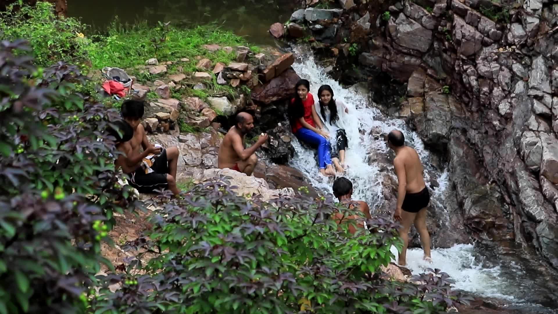 Prabhatpuri Ka Khola Waterfall In Jaipur