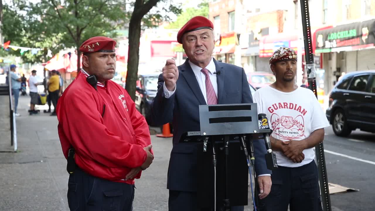 NY Curtis Sliwa Holds Gangs Responsible For Shootings In New York City