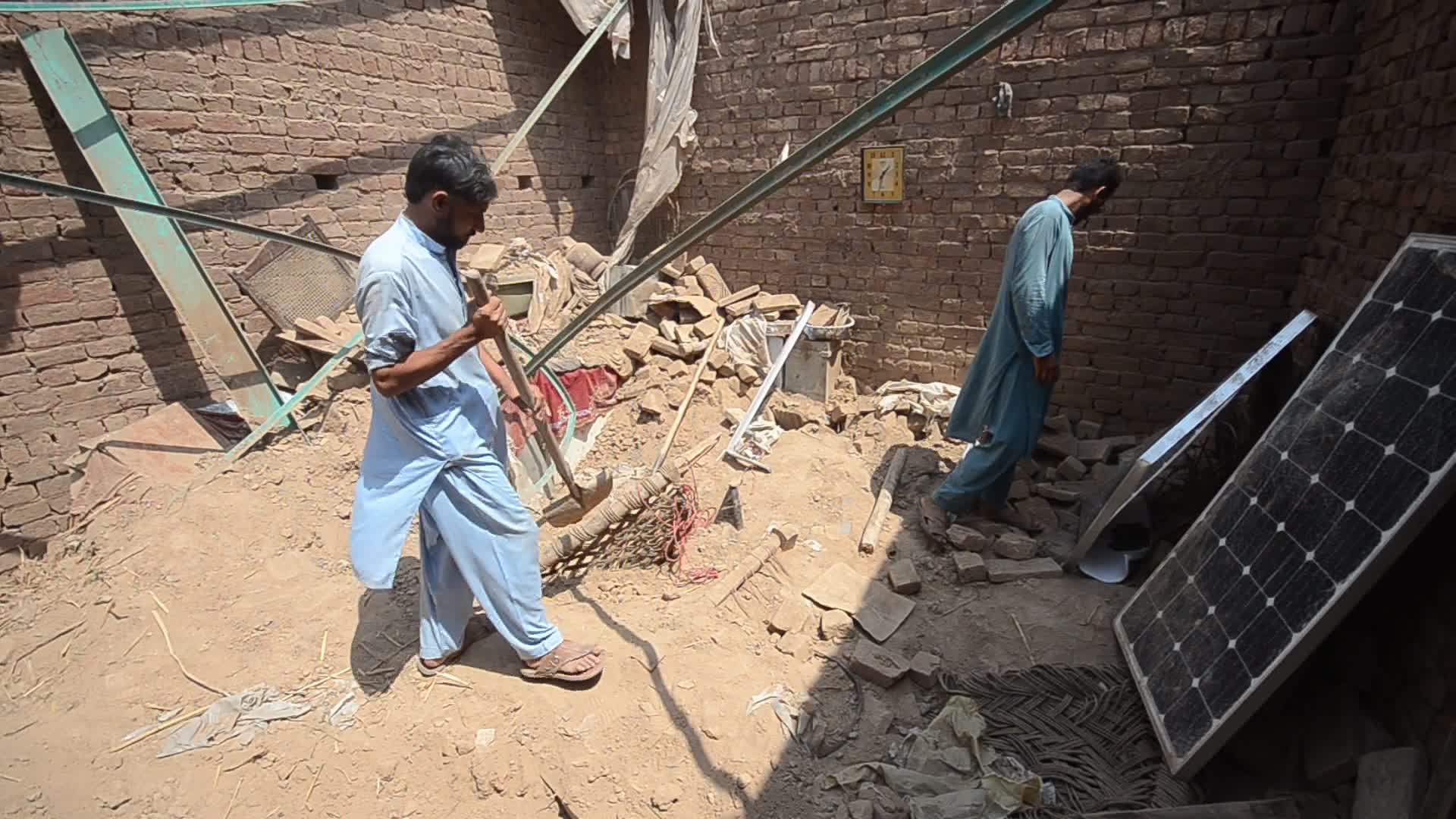 4 killed in roof collapse as heavy rain hits Pakistan's Peshawar