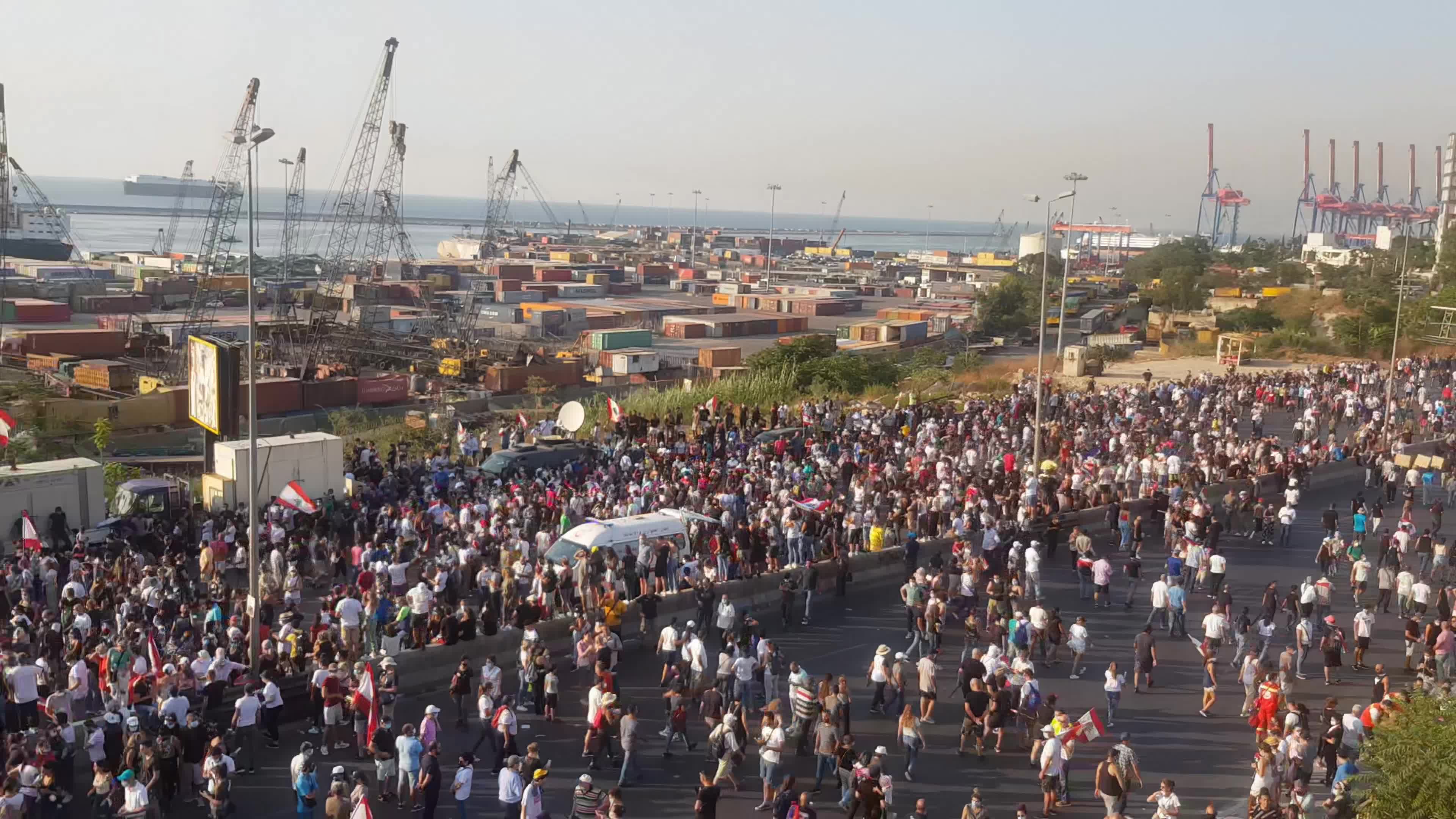 Lebanese mark a year since Beirut's Port explosion