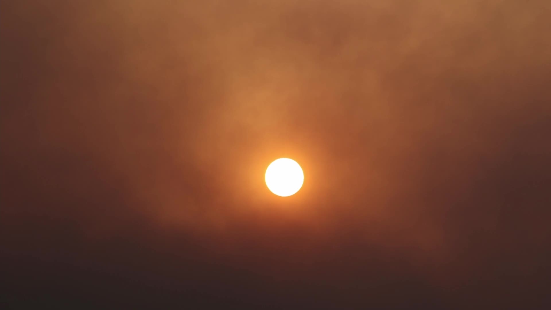 Massive forest fire in Evia, Greece