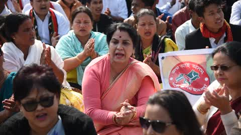 Students Protest Against Controversial Citizenship (Amendment) Bill