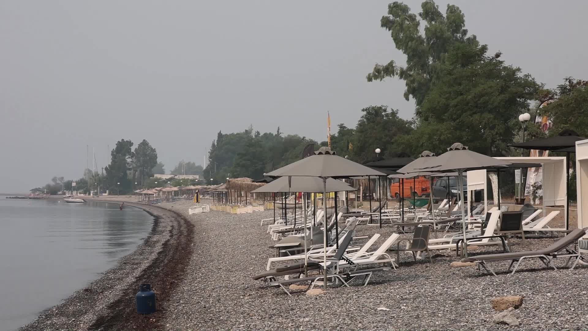 Wildfire in Evia, Greece