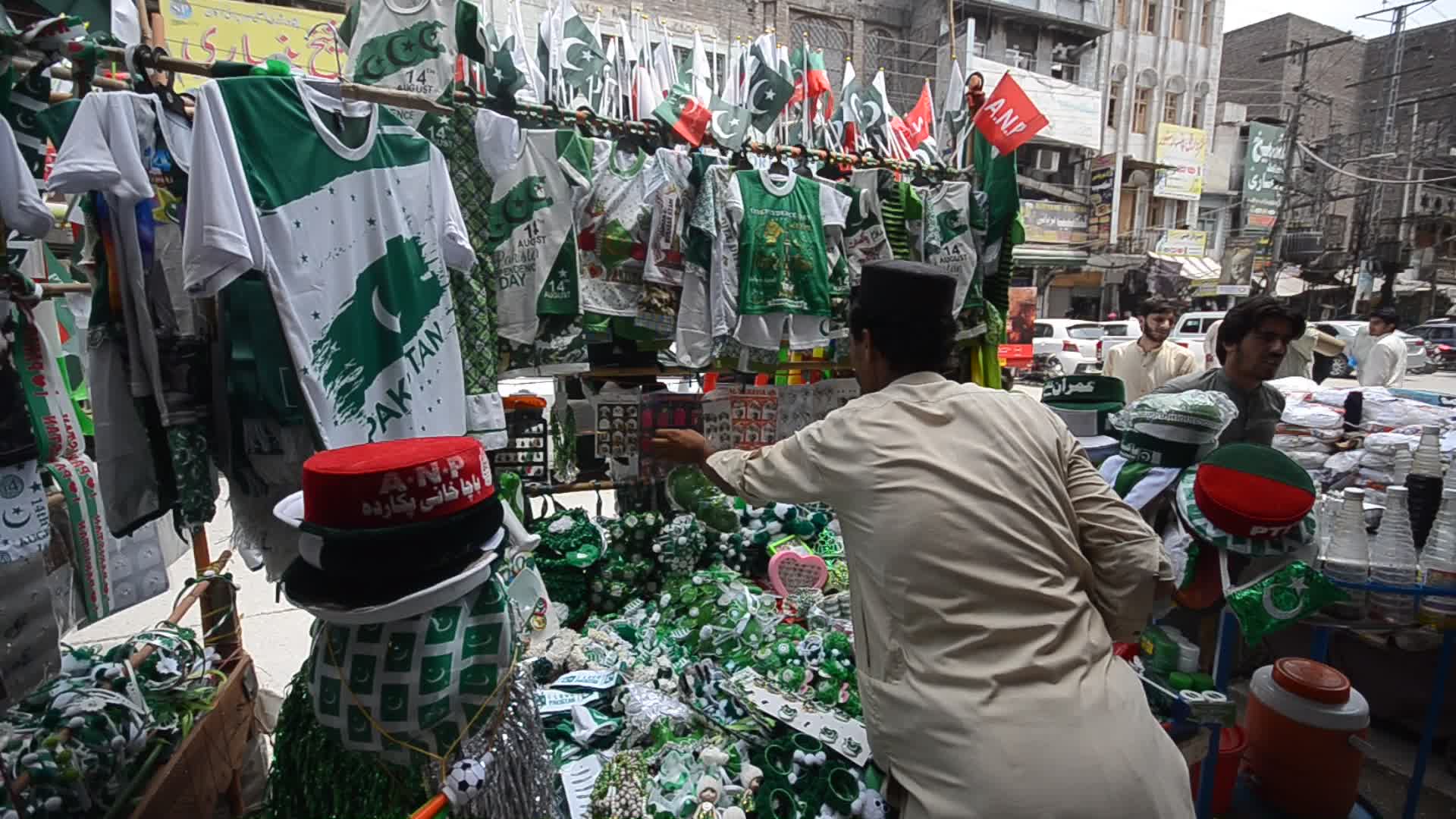 Preparation to Pakistan Independence Day Celebration 2021