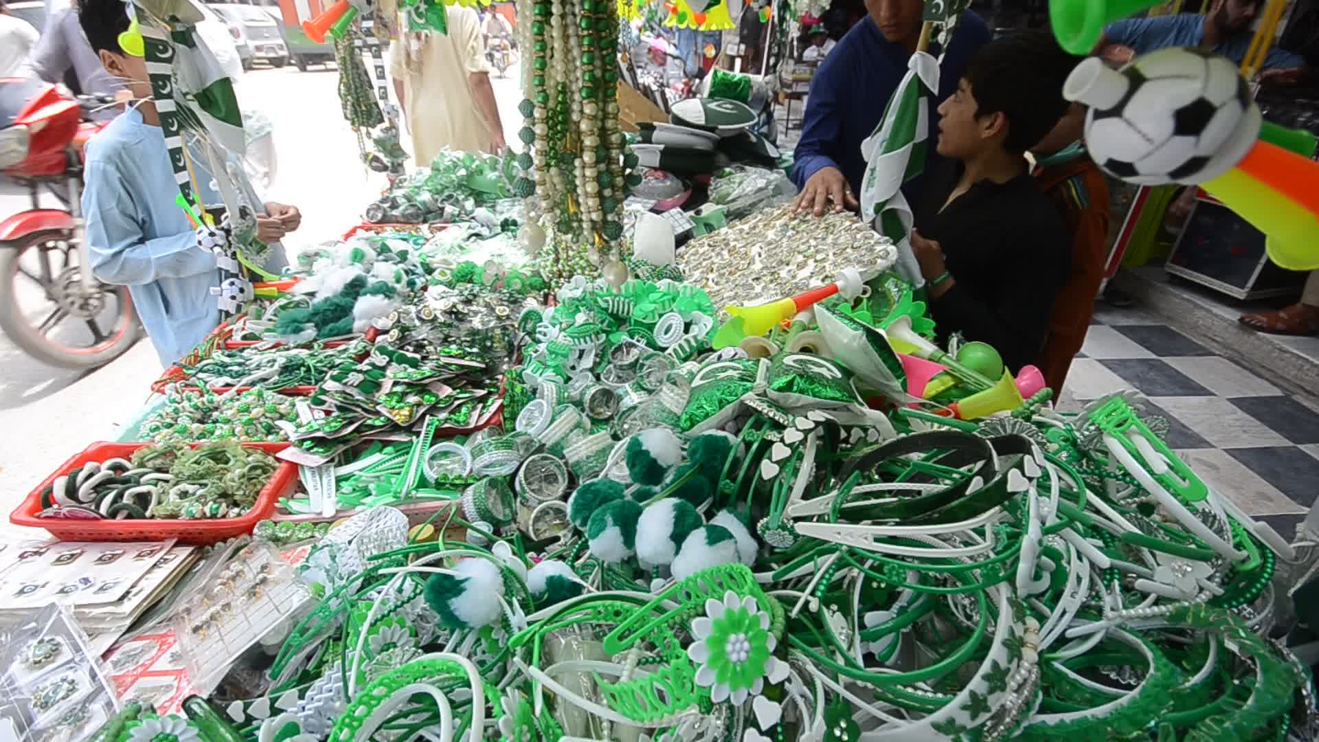 Preparation to Pakistan Independence Day Celebration 2021