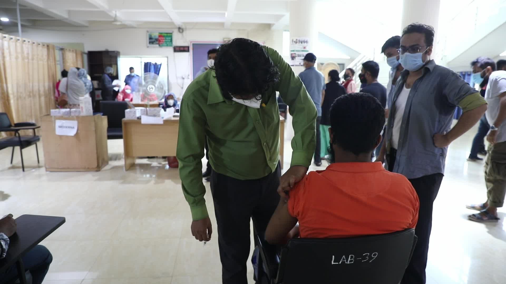 Covid-19 Vaccination in Dhaka