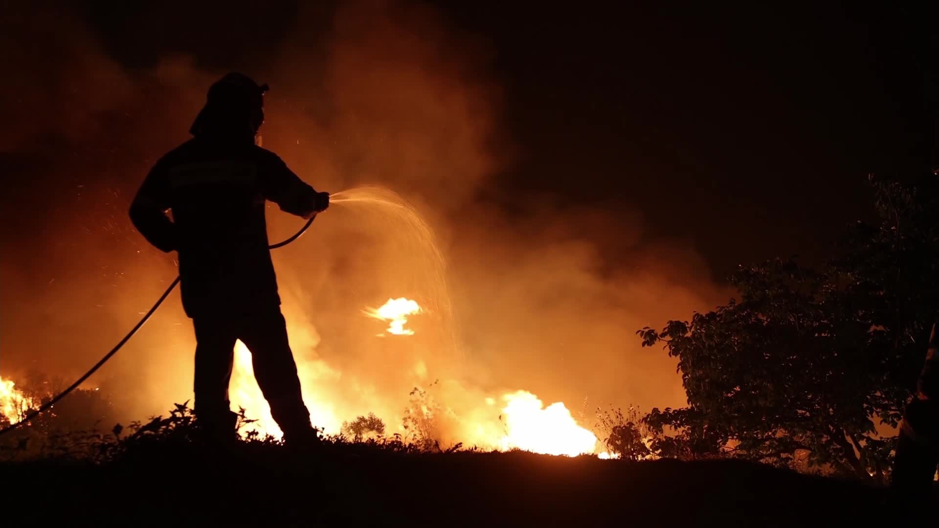 Greece battles wildfires for fourth day