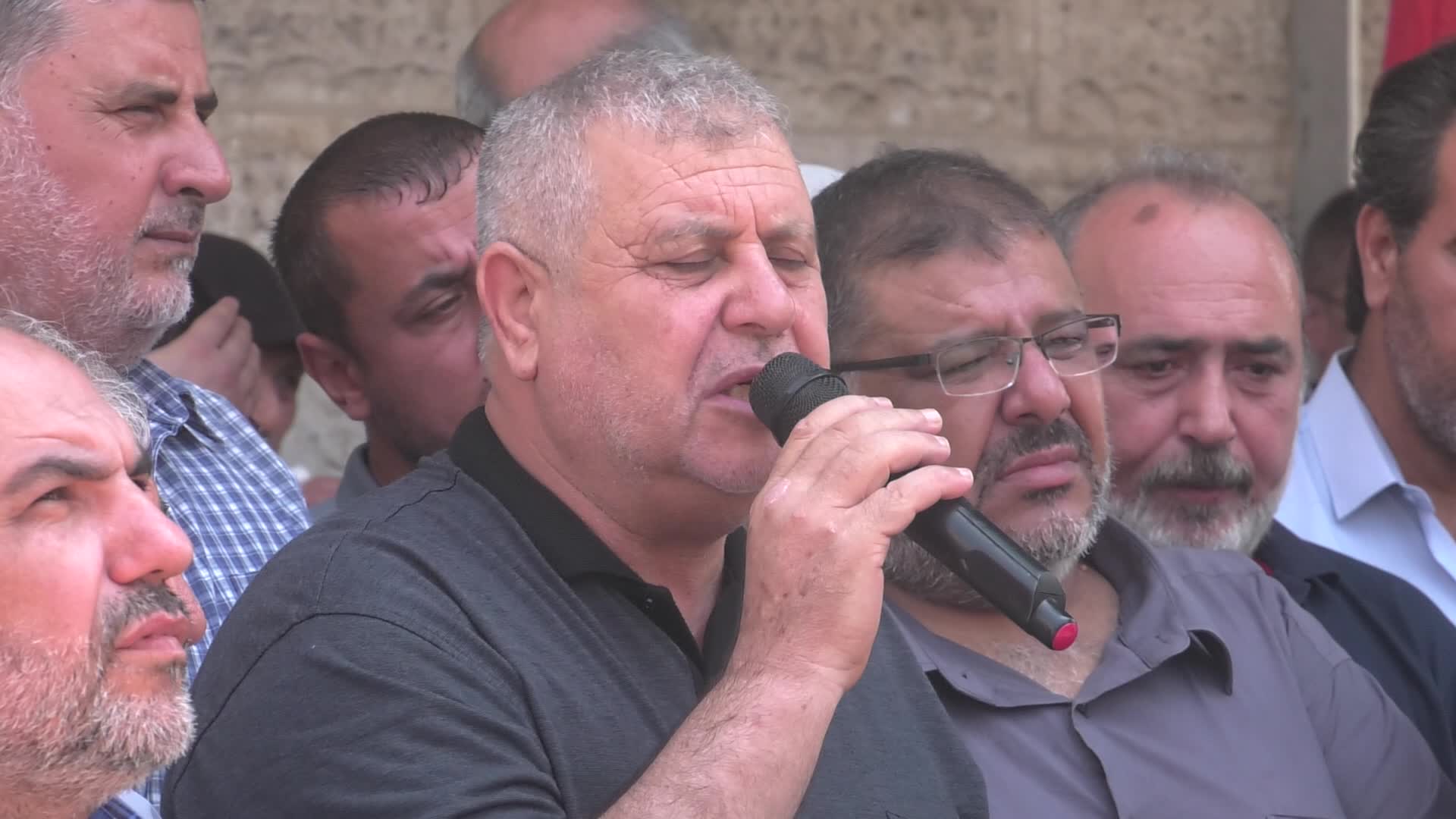 Demonstration in solidarity with palestinian prisoners in Israeli jails
