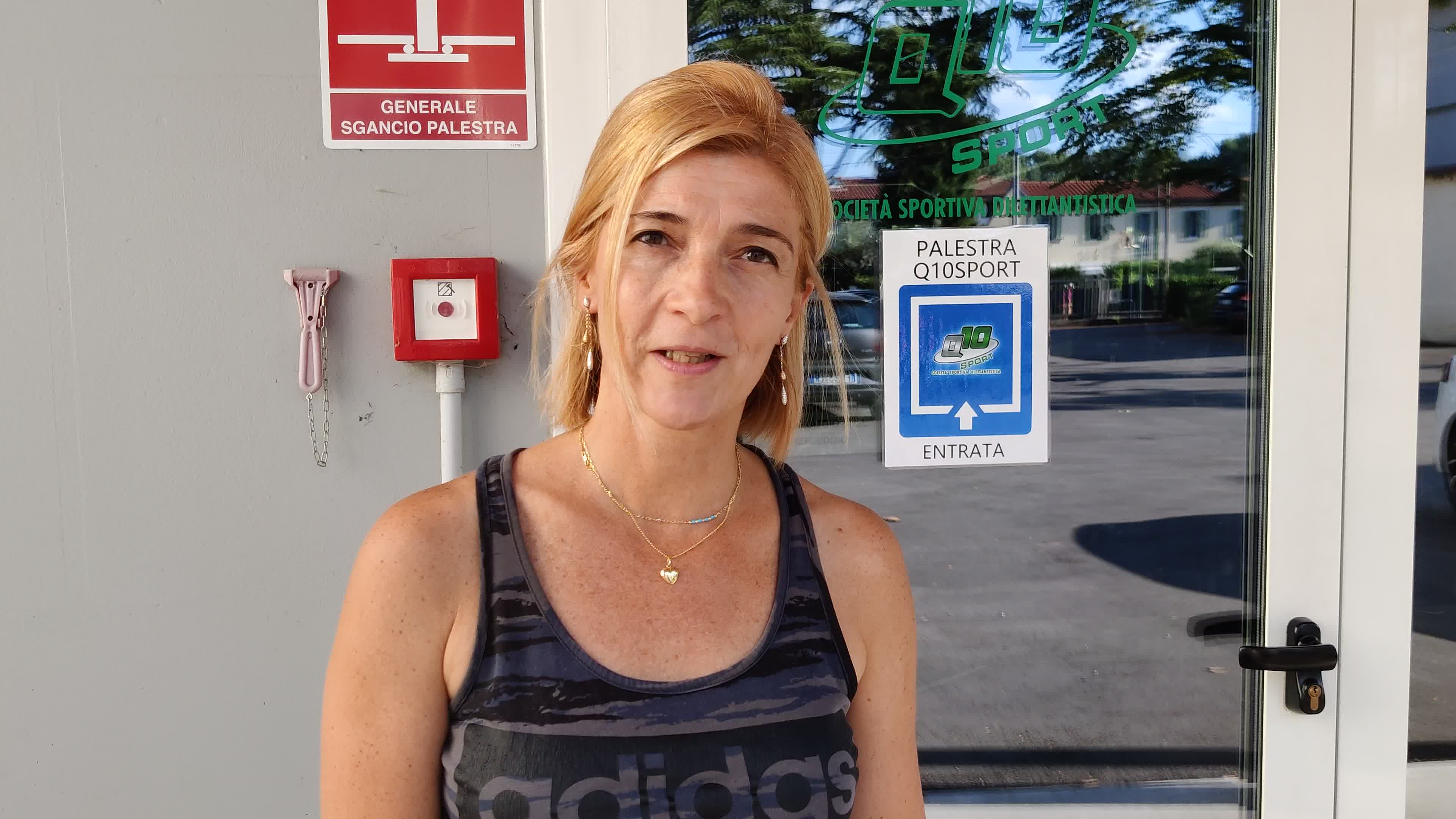 Green Pass controls in Padua at the Q10 Sport gym
