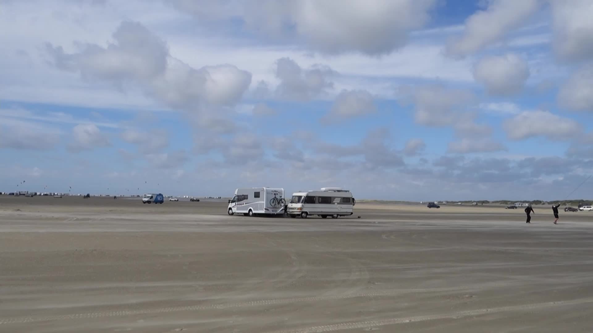  Romo Island car beach, Denmark