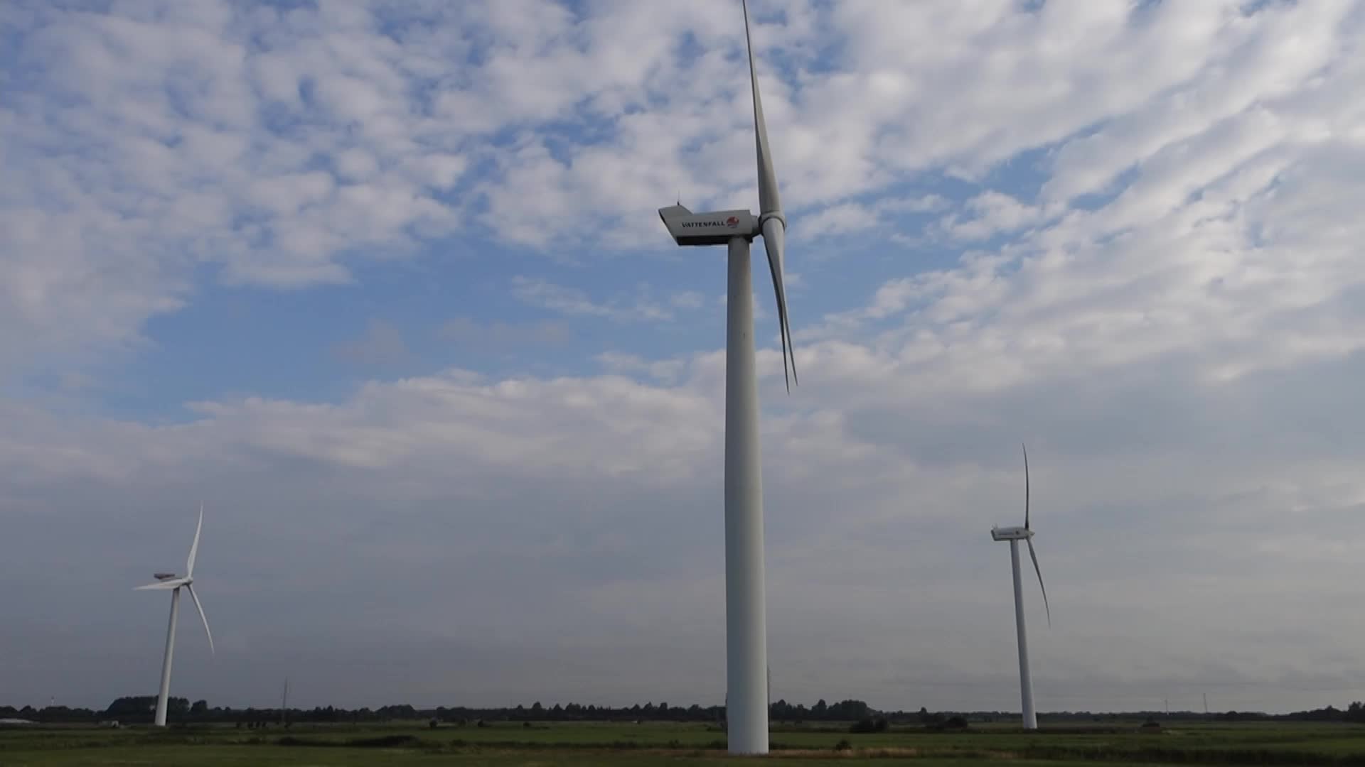 Vattenfall wind turbines in Denmark