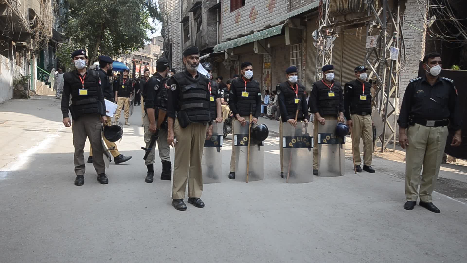 Muharram 2021 procession in Peshawar 