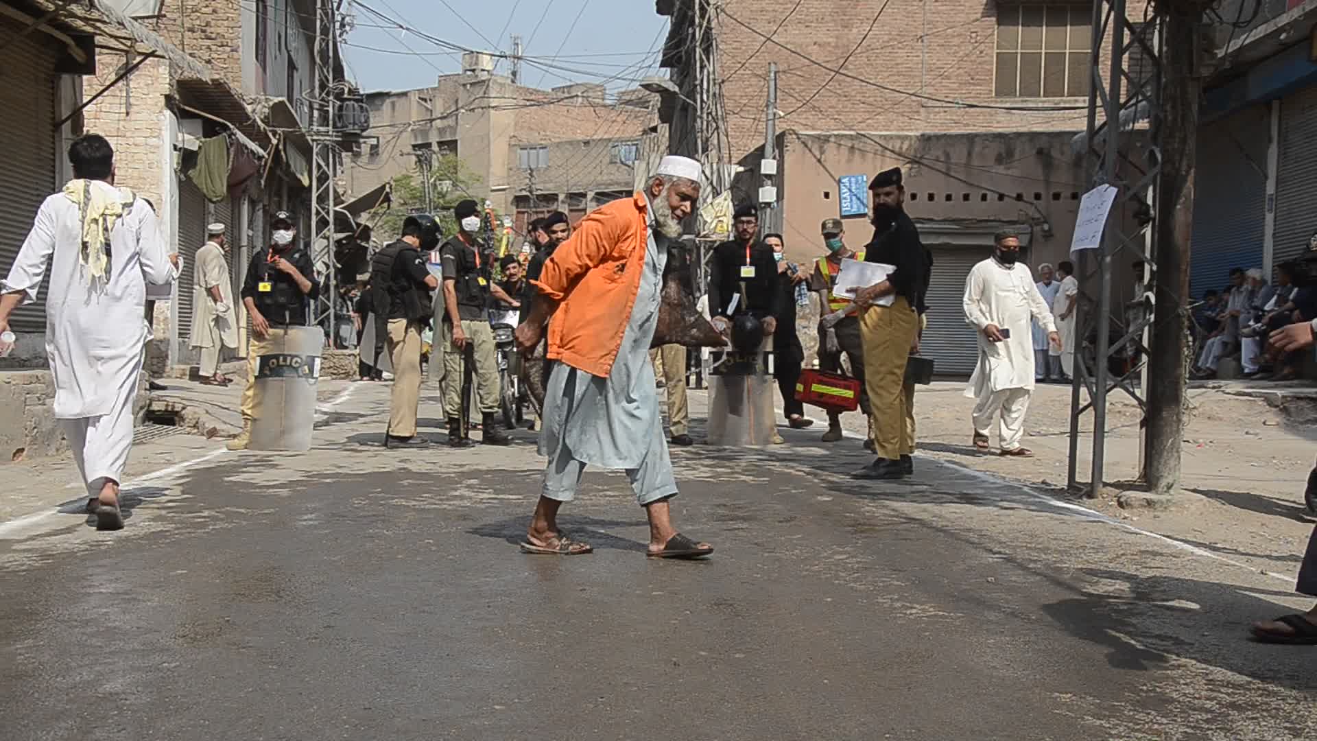 Muharram 2021 procession in Peshawar 