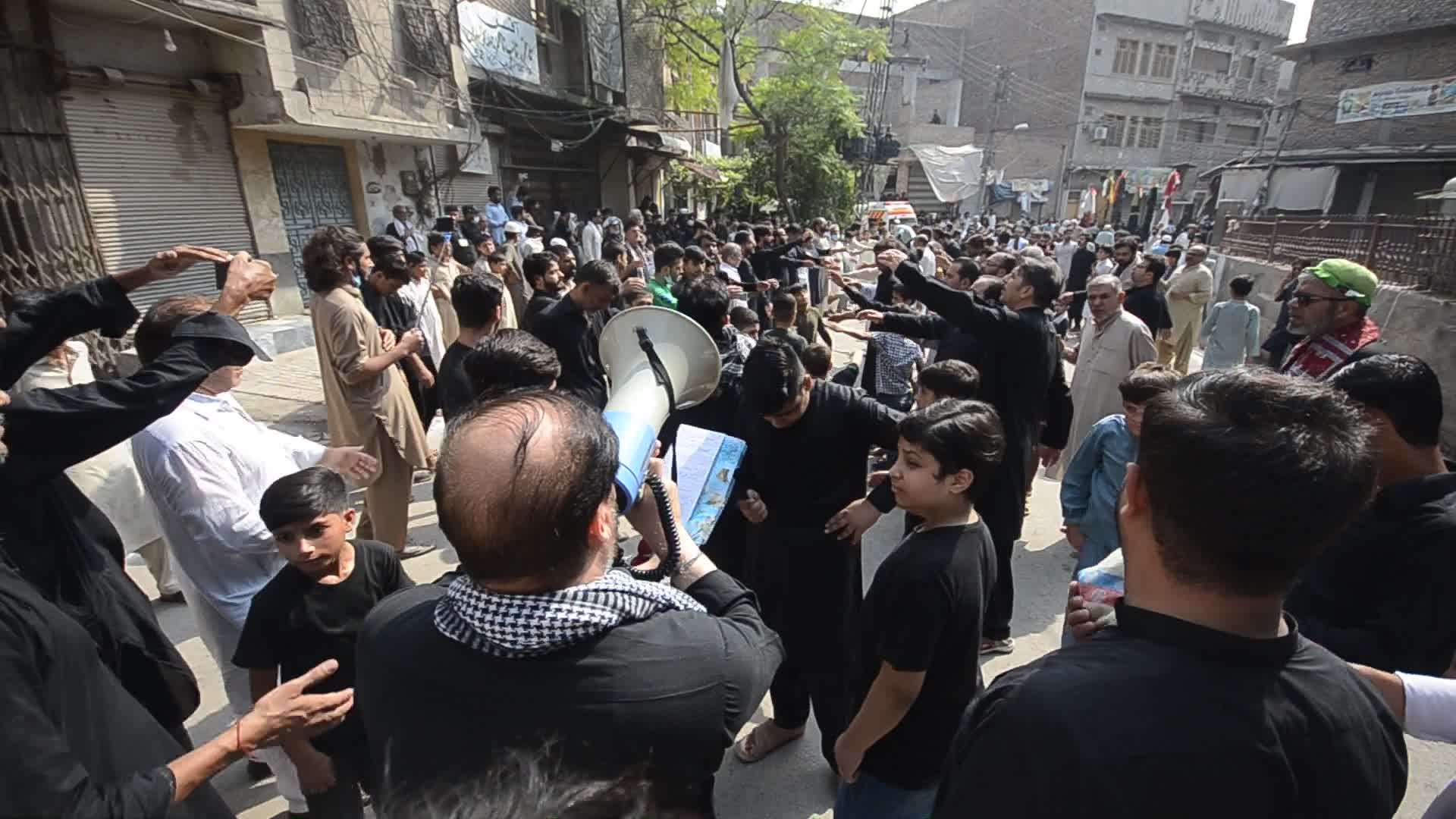 Muharram 2021 procession in Peshawar 