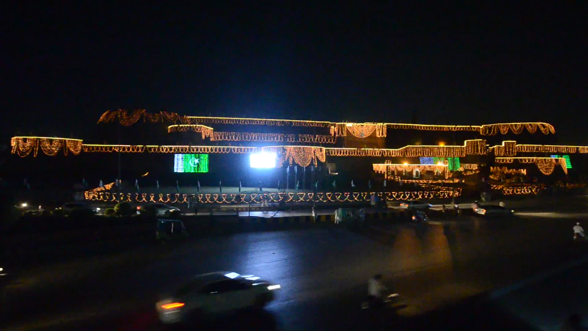 Independence Day Preparations in Peshawar 