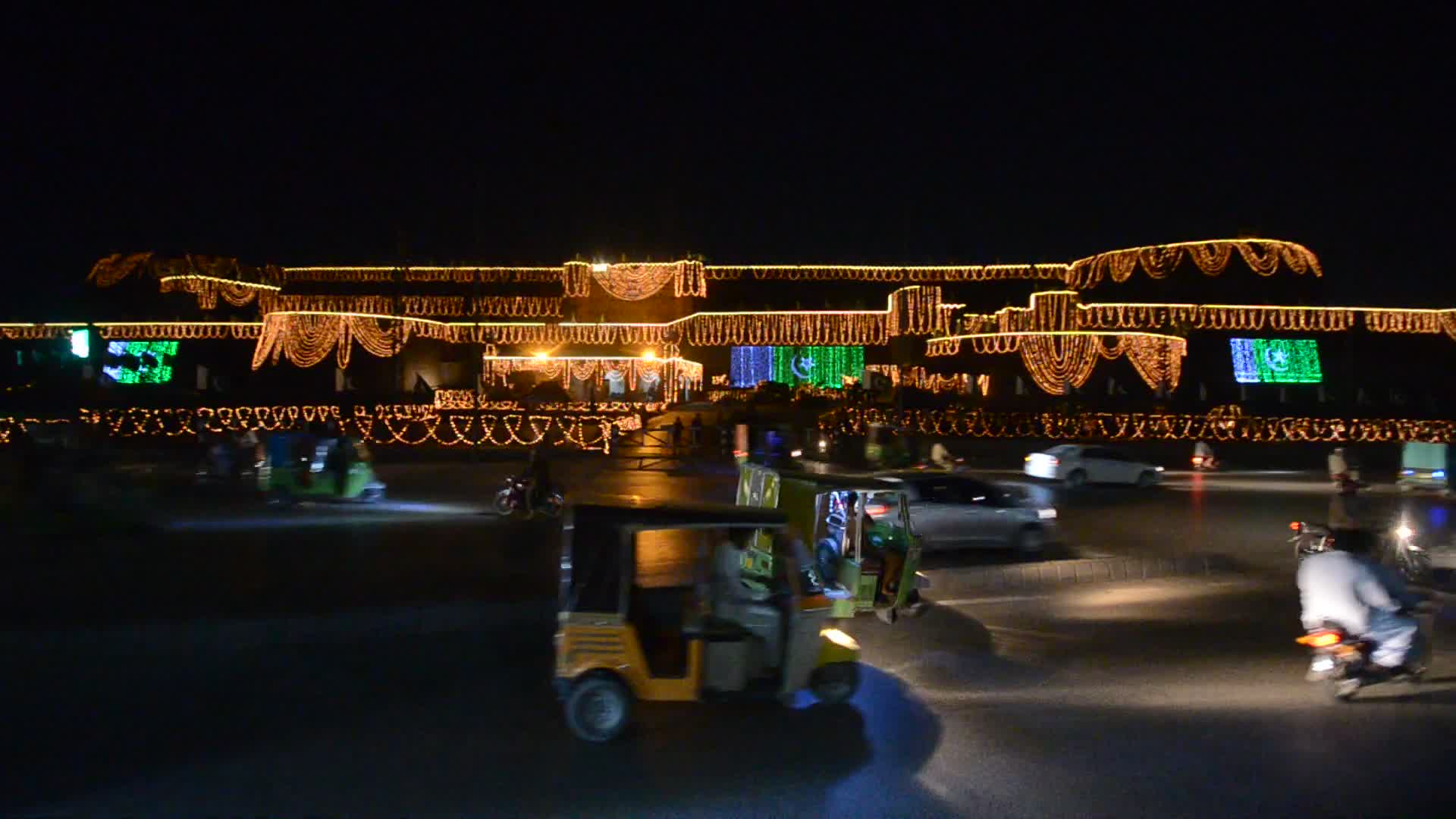 Independence Day Preparations in Peshawar 