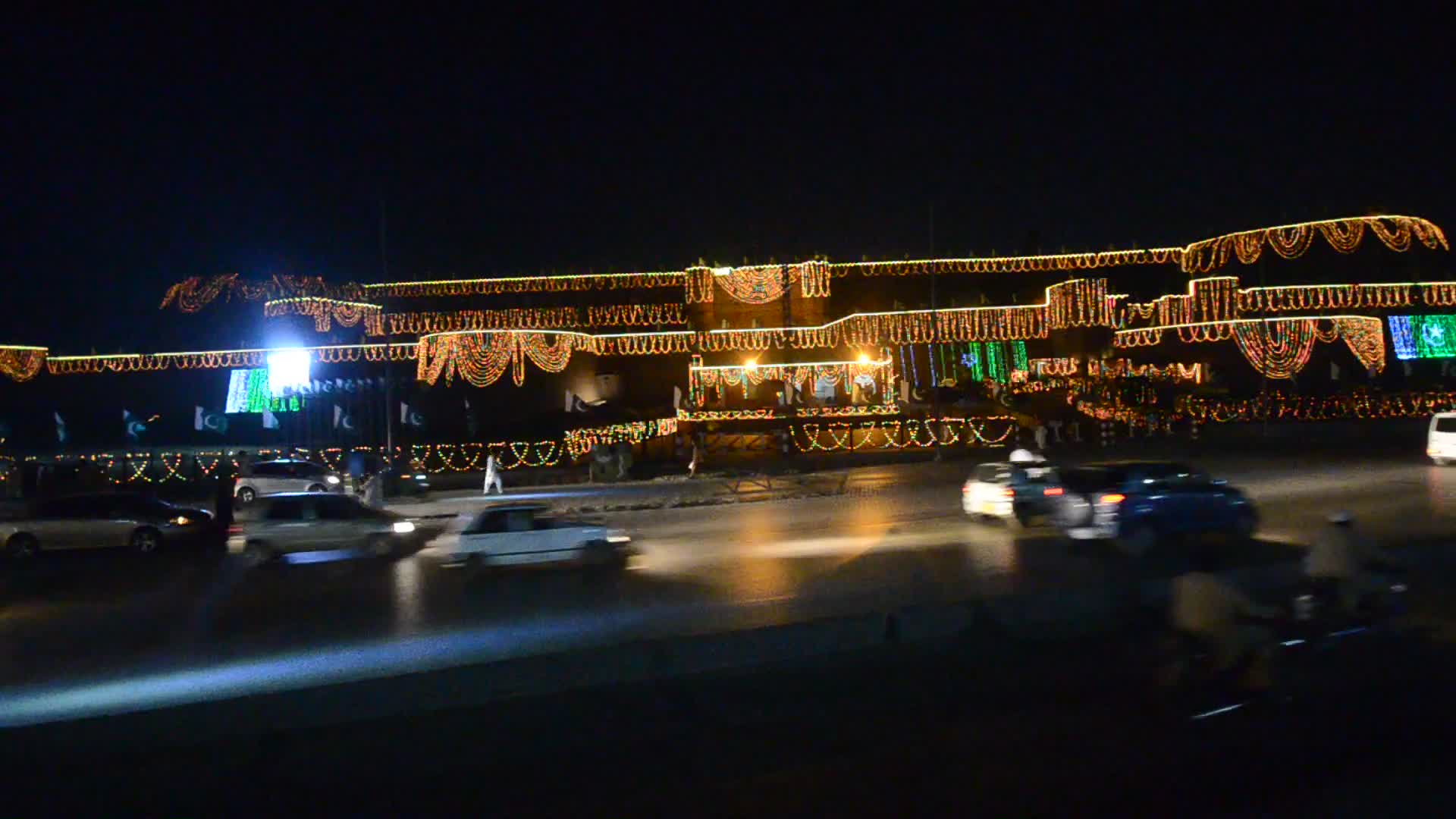 Independence Day Preparations in Peshawar 