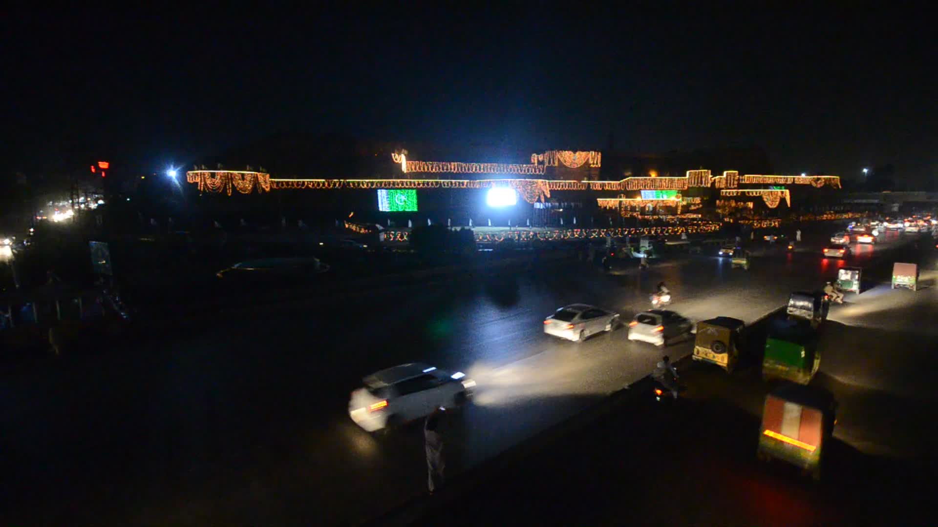 Independence Day Preparations in Peshawar 