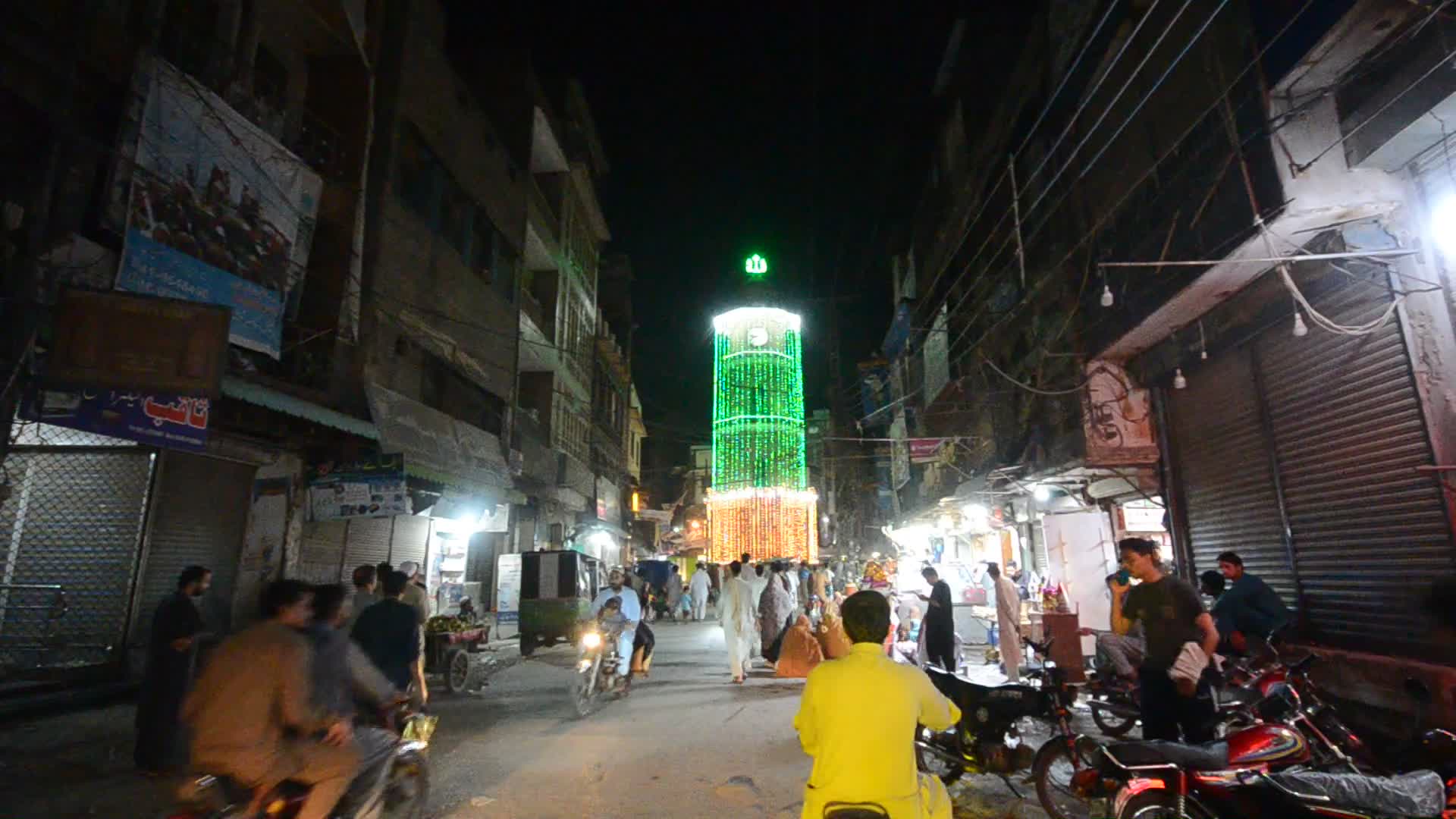 Independence Day Preparations in Peshawar 