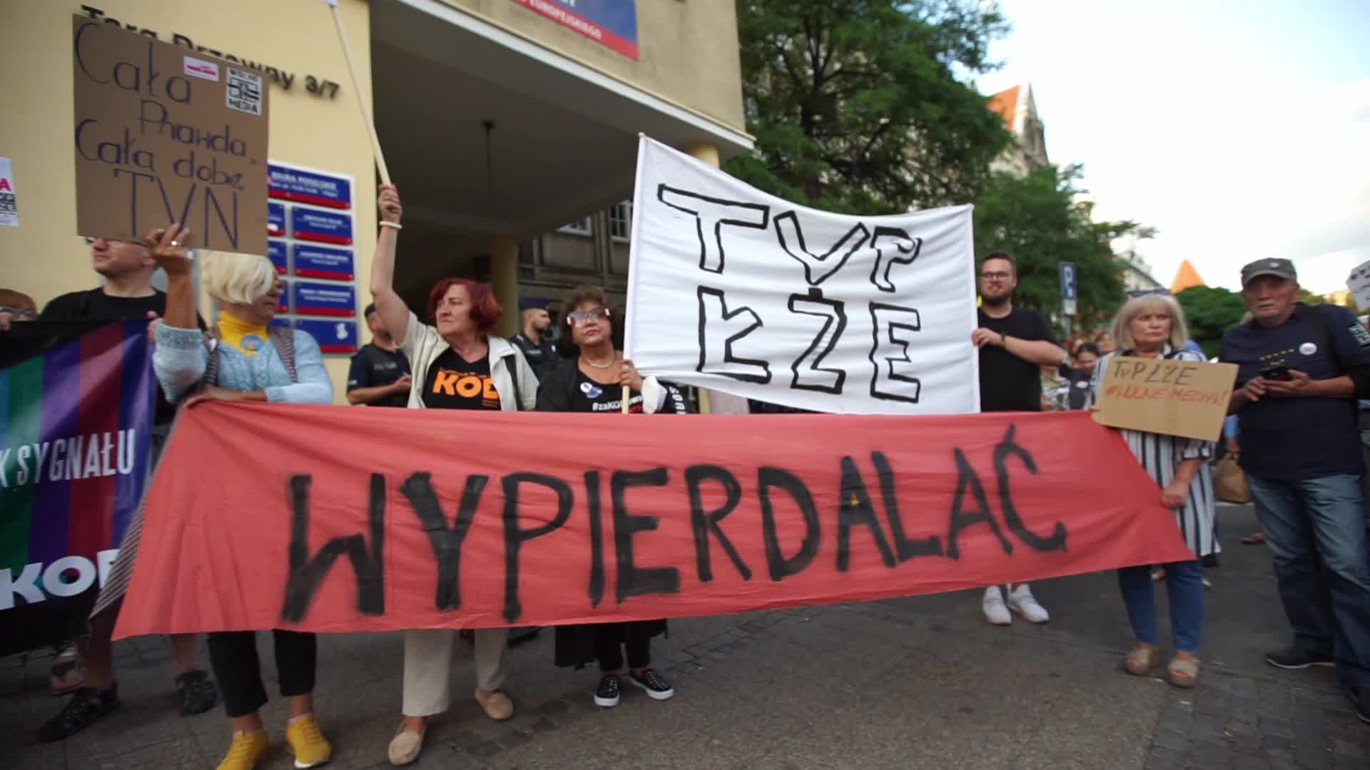 Media Freedom Protest In Gdansk, Poland