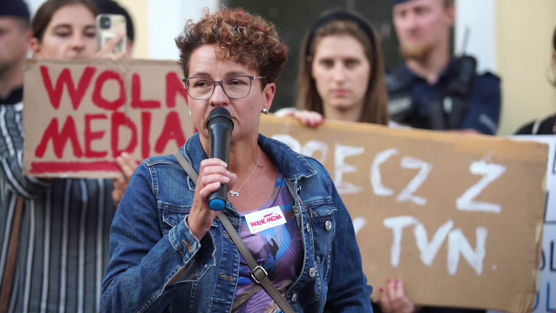 Media Freedom Protest In Gdansk, Poland